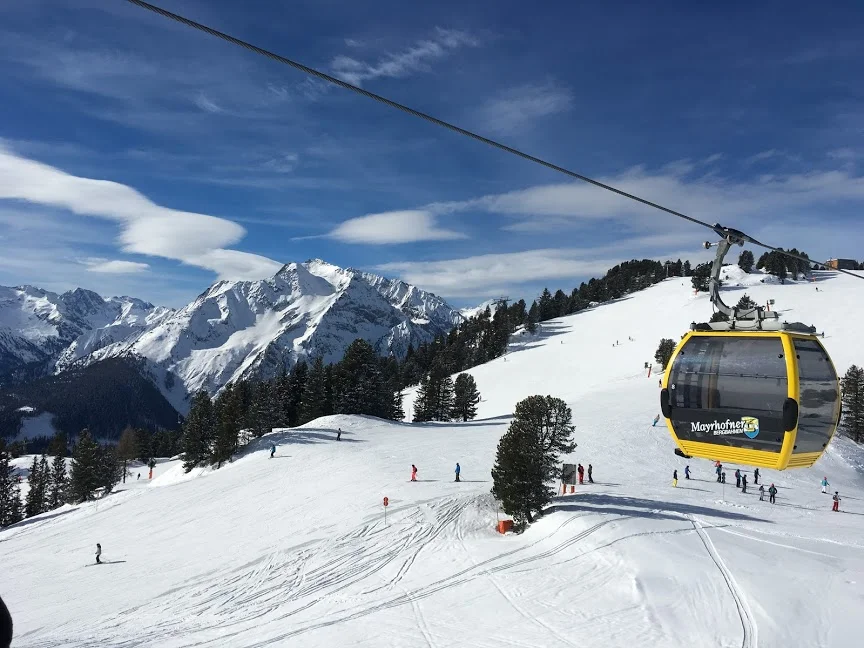 Shredding with our pals at Mayrhofen