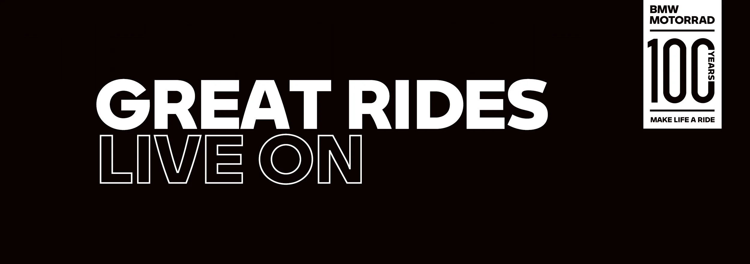 Since 1923 BMW Motorrad has represented innovation through great rides. We helped celebrate 100 years of conviction and passion with the legendary rider stories from their epic past. 