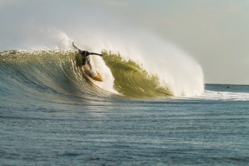 Mike Hughes with Pinnyback on the East Coast. photo by Christor Lukasiewicz