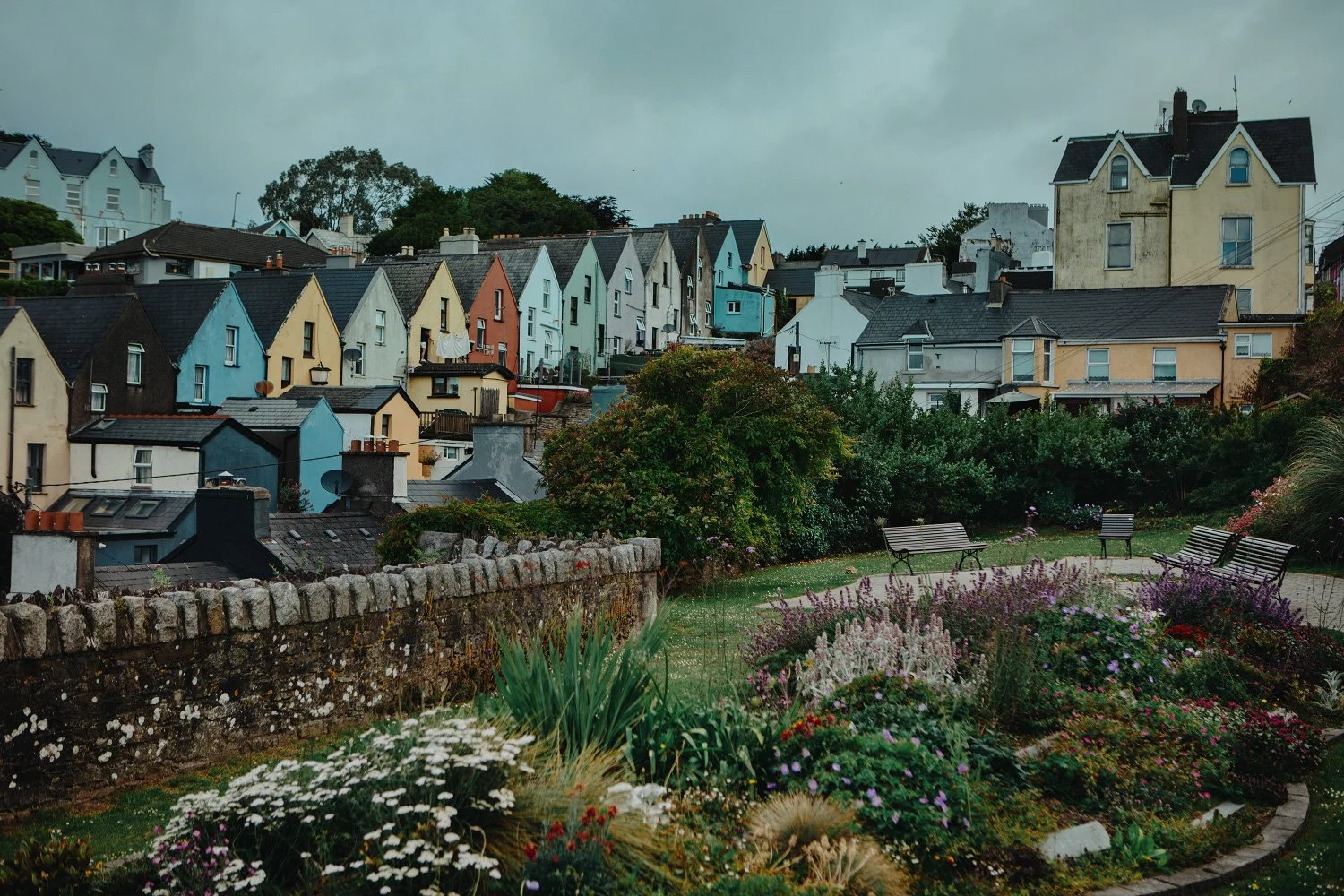 Colorful Beauties. Cobh, Ireland. 2025.