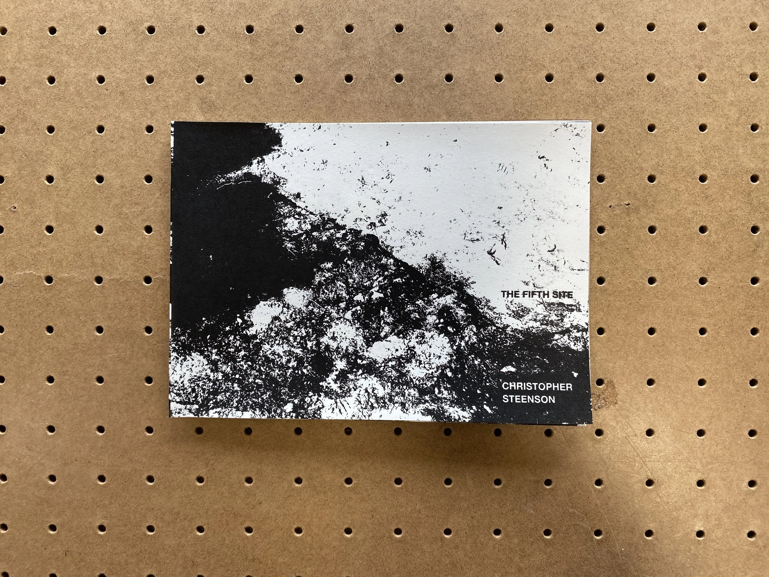 Christopher Steenson, fifth site, 2025, 16-page, A5 