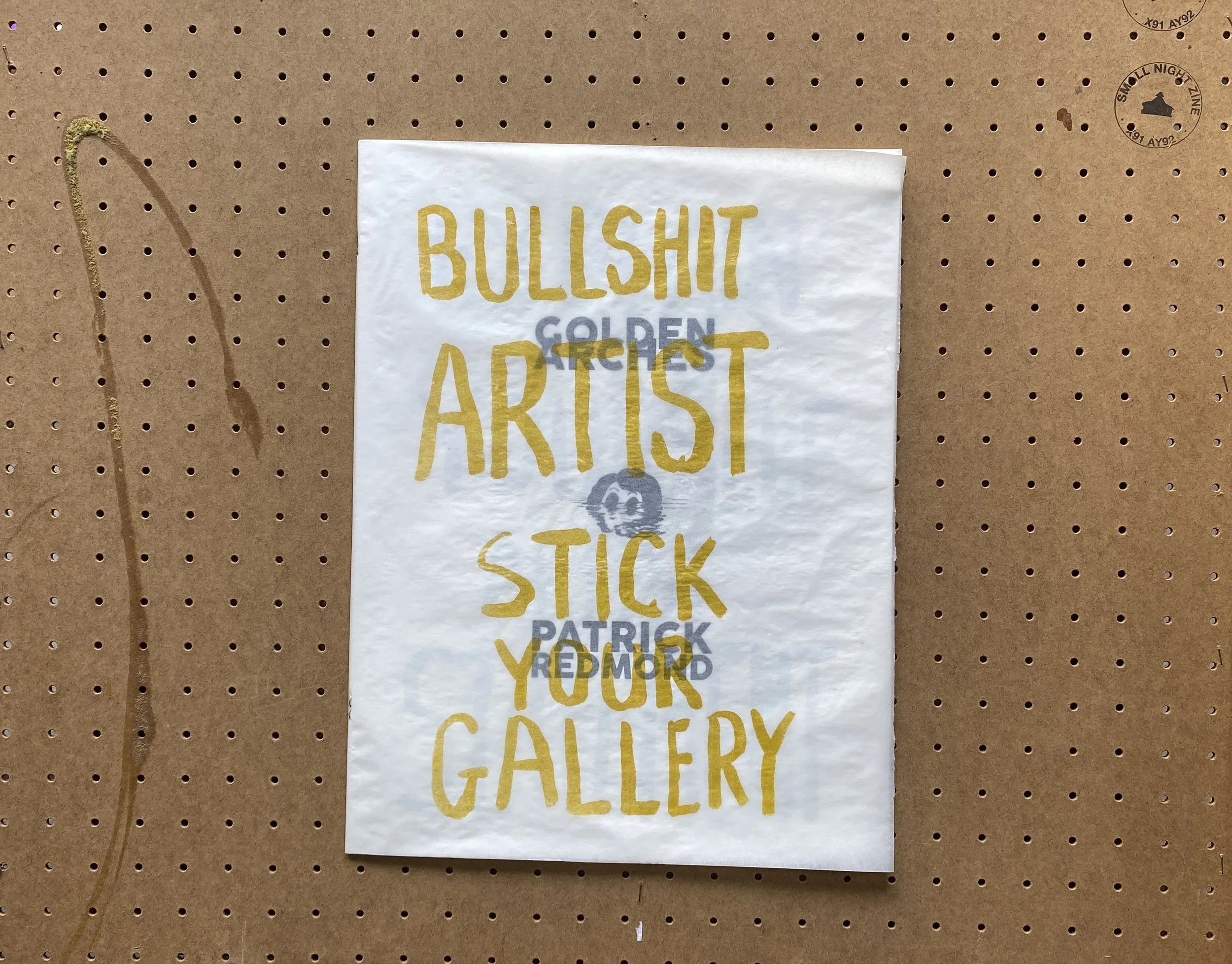 Patrick Redmond, Golden Arches, 2023, artist publication. Edition of 50, pp. 32