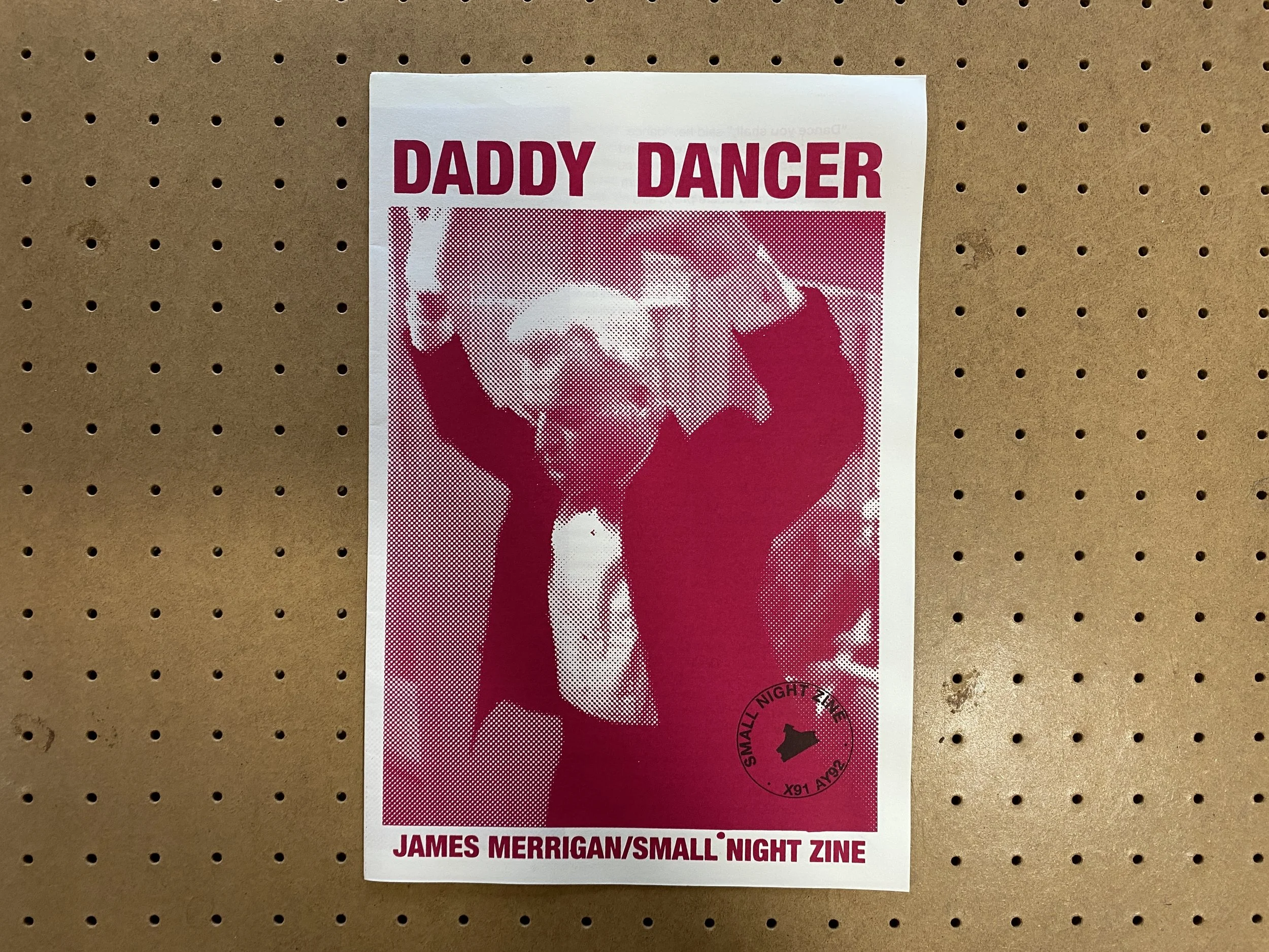 Daddy Dancer, critical reflection on Ciaran O’Keeffe’s “Dance Alone” performance at NCAD Gallery. 2021. Edition of 30, pp. 8.