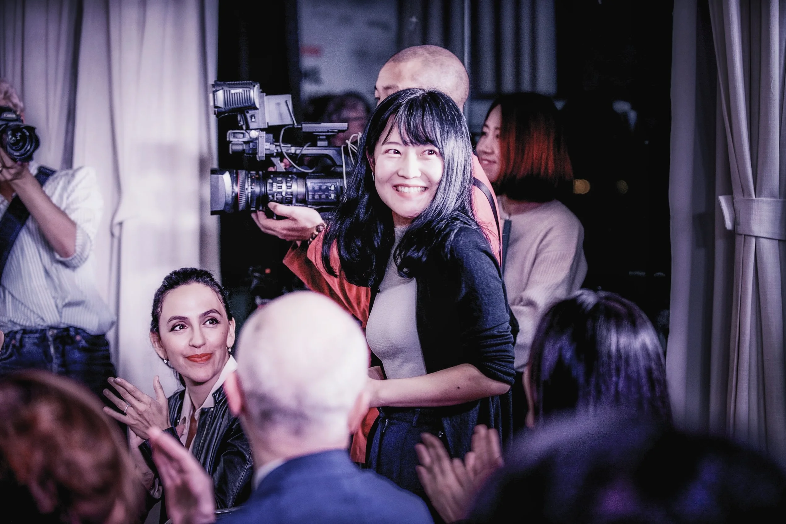 • JIMEI X ARLES - MADAME FIGARO CHINA WOMEN PHOTOGRAPHERS AWARD This award, the first one dedicated to women photographers in China, was given to Guo Yingguang who received 50.000 RMB (6500 €) and the opportunity to shoot a photo series for the magazine Madame Figaro China (800,000 copies per month), with the support of luxury group Kering’s « Women in Motion » programme.