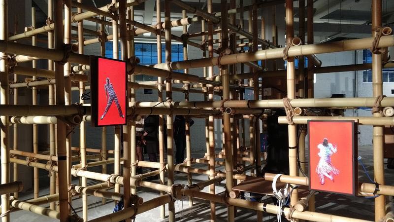 Video installation by I COULD NEVER BE A DANCER in Shanghai (Bailian Group Fashion Centre – YQL)