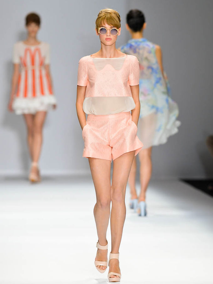 Cacharel fashion show, Spring-Summer 2013, under the artistic direction of Sun Dawei and Liu Ling