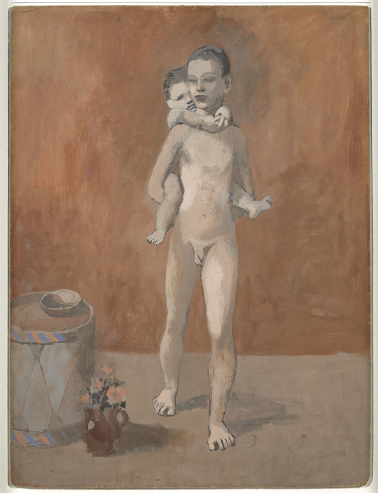 Pablo Picasso, The Two Brothers, Gosol, Summer 1906,906, 80 x 59 cm, Musée national Picasso-Paris © Succession Picasso 2019
