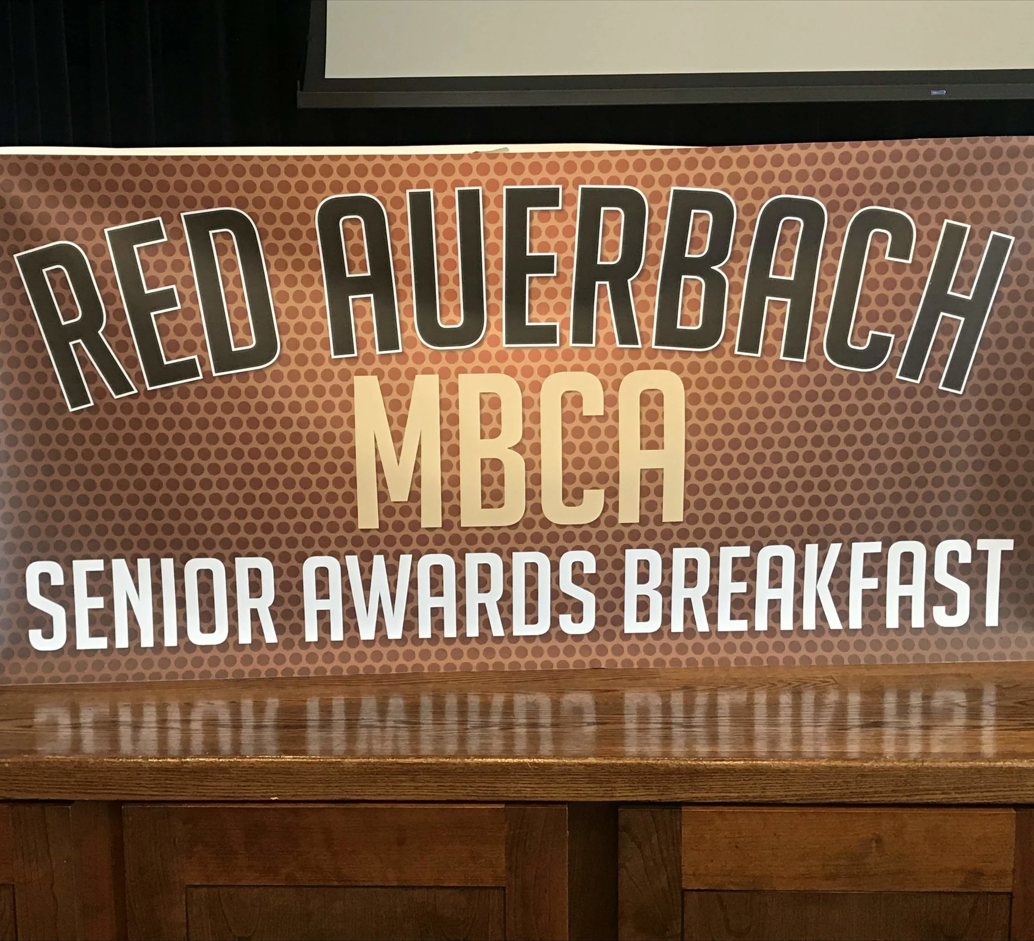 2018 Red Auerbach Senior Awards Breakfast The Red Auerbach MBCA Senior Awards Breakfast celebrating student-athlete athletic and academic achievements from the 2017-2018 season took place at the College of the Holy Cross on Sunday, June 17, 2018. Click the button below to view photos from the event.