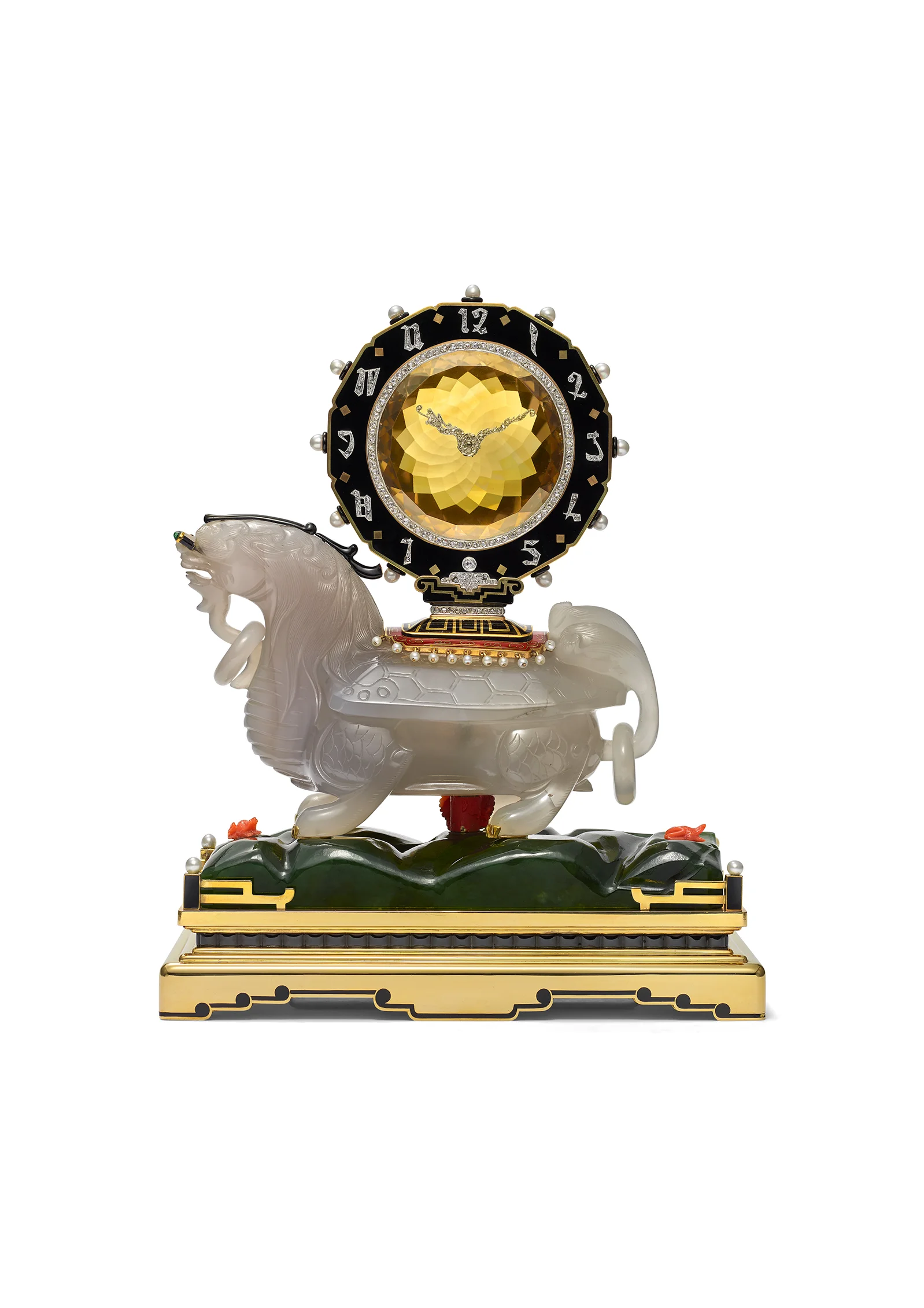 Horloge Mystère Chimérique Cartier New York, 1926