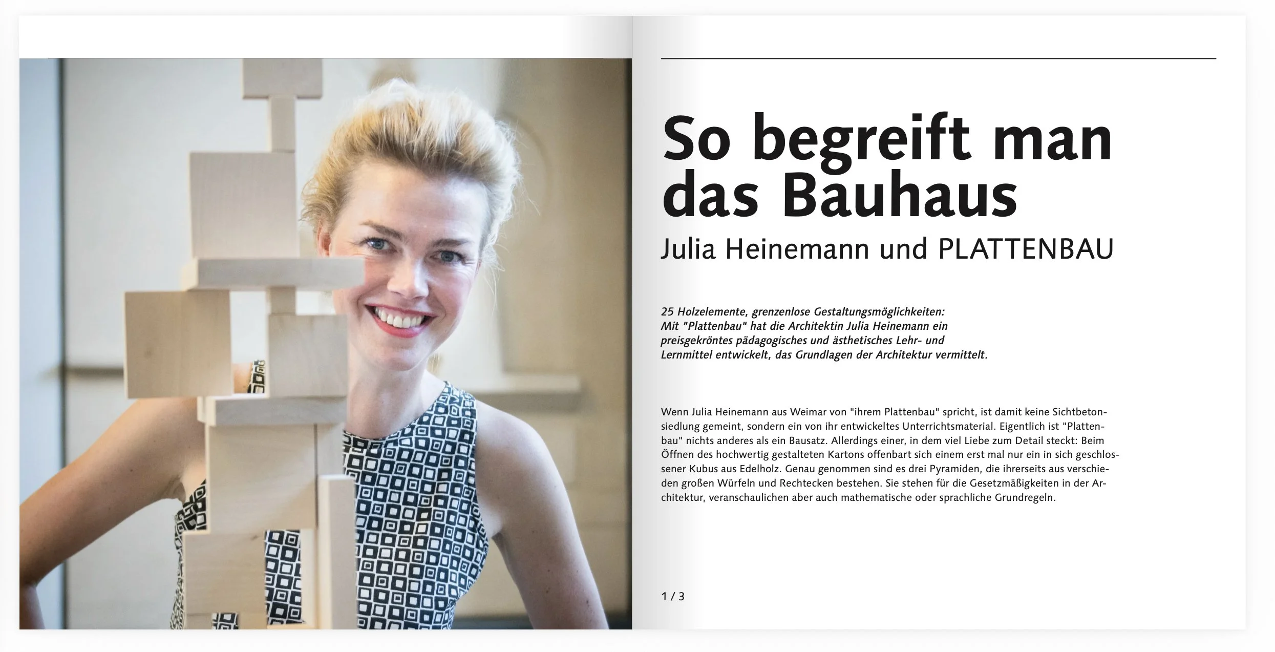 zeit online Artikel "So begreift man das Bauhaus"