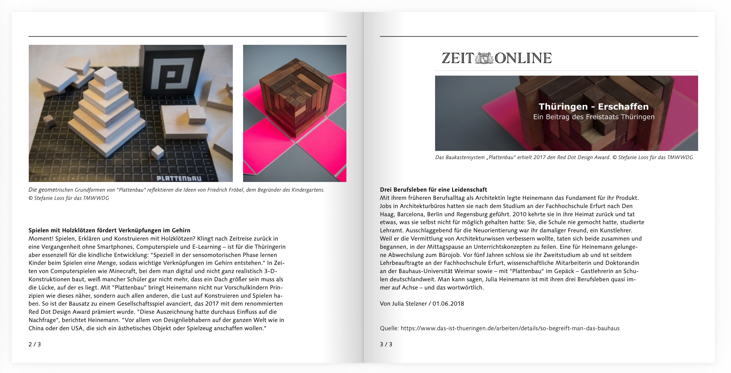 Zeit online Artikel "So begreift man das Bauhaus"
