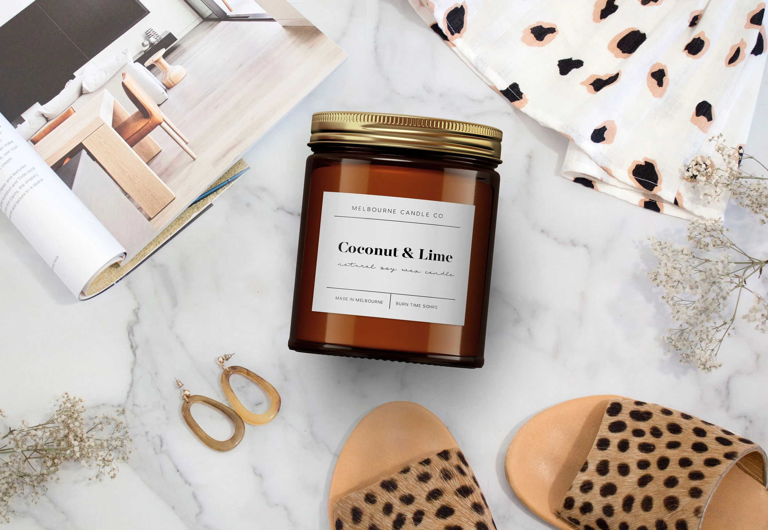 candle label creator