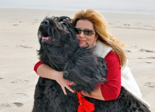 DeAnne Hawkes with Juri (left) and BreeAsha