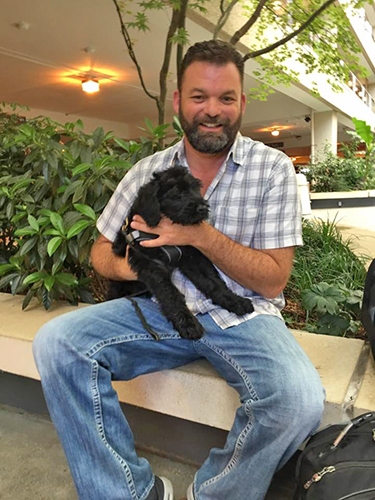 Baby Nadia (Guardian Bears Dancing With the Tsars) goes home with her happy new daddy