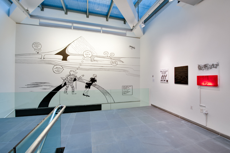   Post-Fordist Variations :&nbsp;contribution of The IWT collaborative at the Austrian Cultural Forum [NY], "It's the Political Economy, Stupid". Installation view, Austrian Cultural Forum, New York, 2012 [photo by David Plakke] 