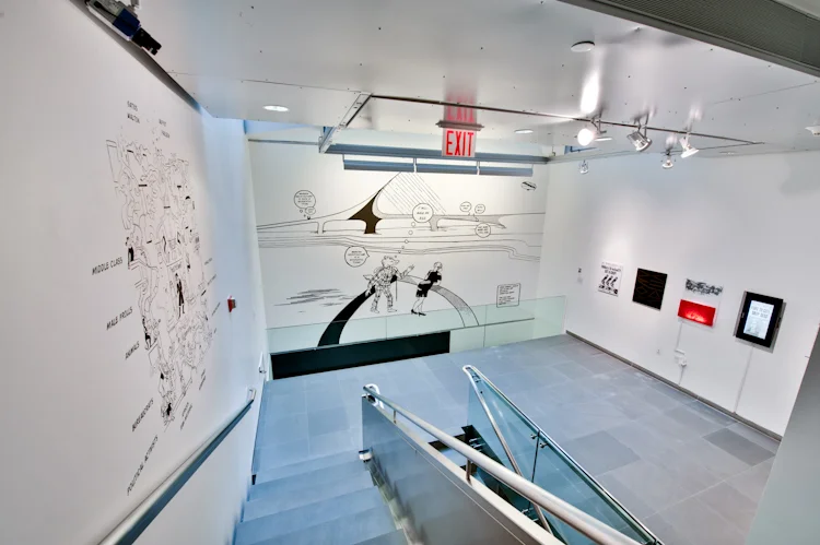   Post-Fordist Variations :&nbsp;contribution of The IWT collaborative at the Austrian Cultural Forum [NY], "It's the Political Economy, Stupid". Installation view, Austrian Cultural Forum, New York, 2012 [photo by David Plakke] 