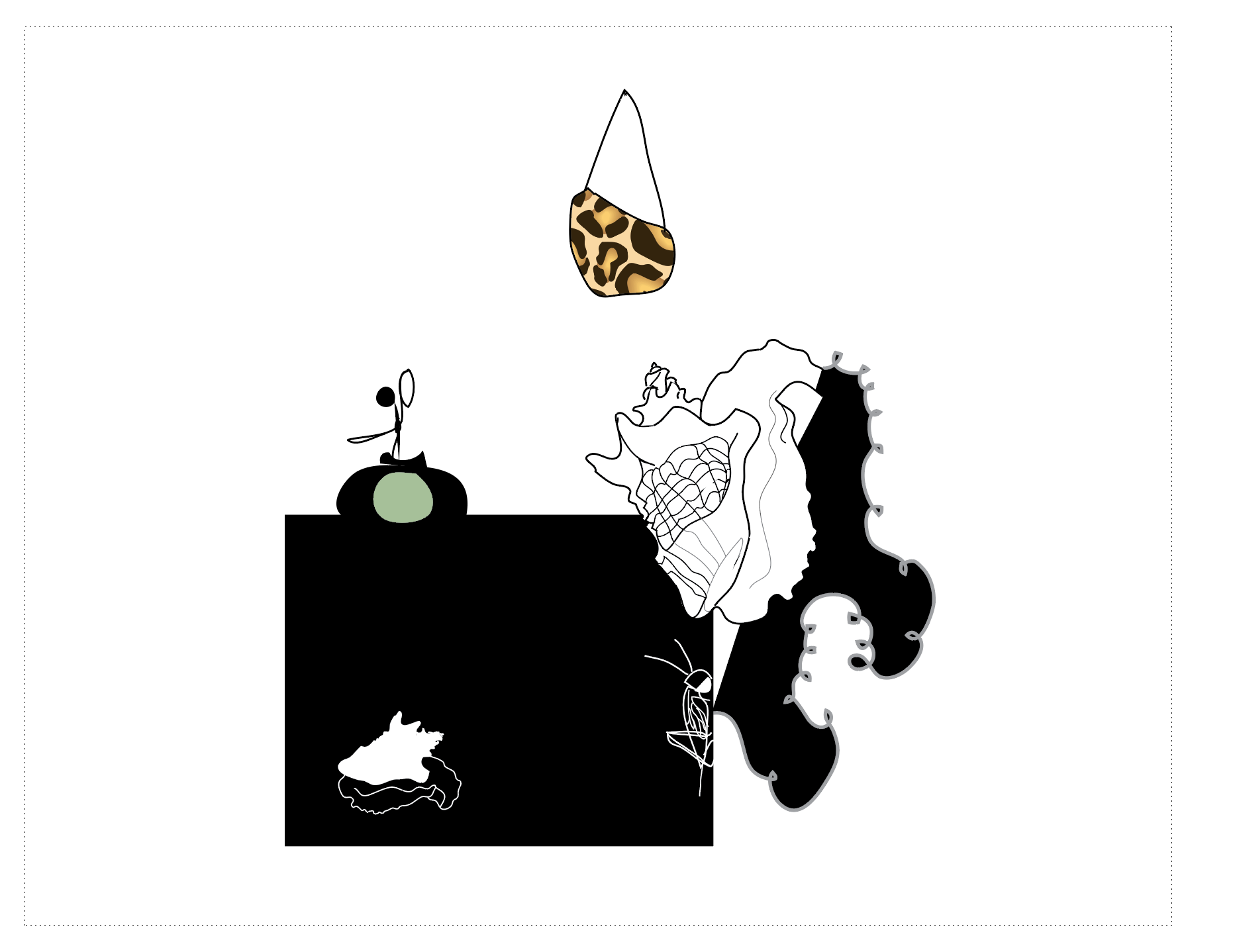   Hold Still  Digital drawing 2007 