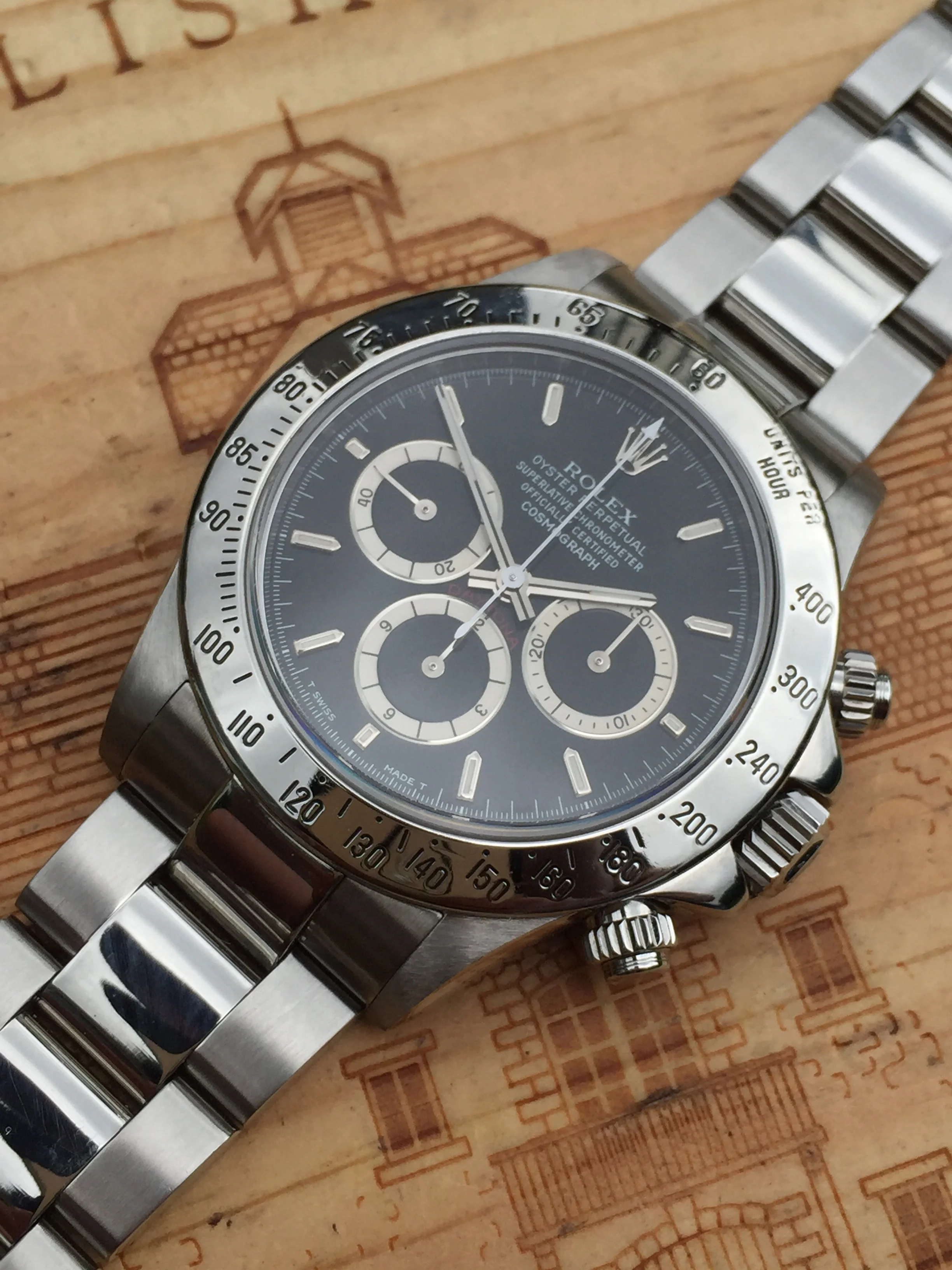 #SOLD Rolex Daytona 16520 Mark III Dial SEL Zenith