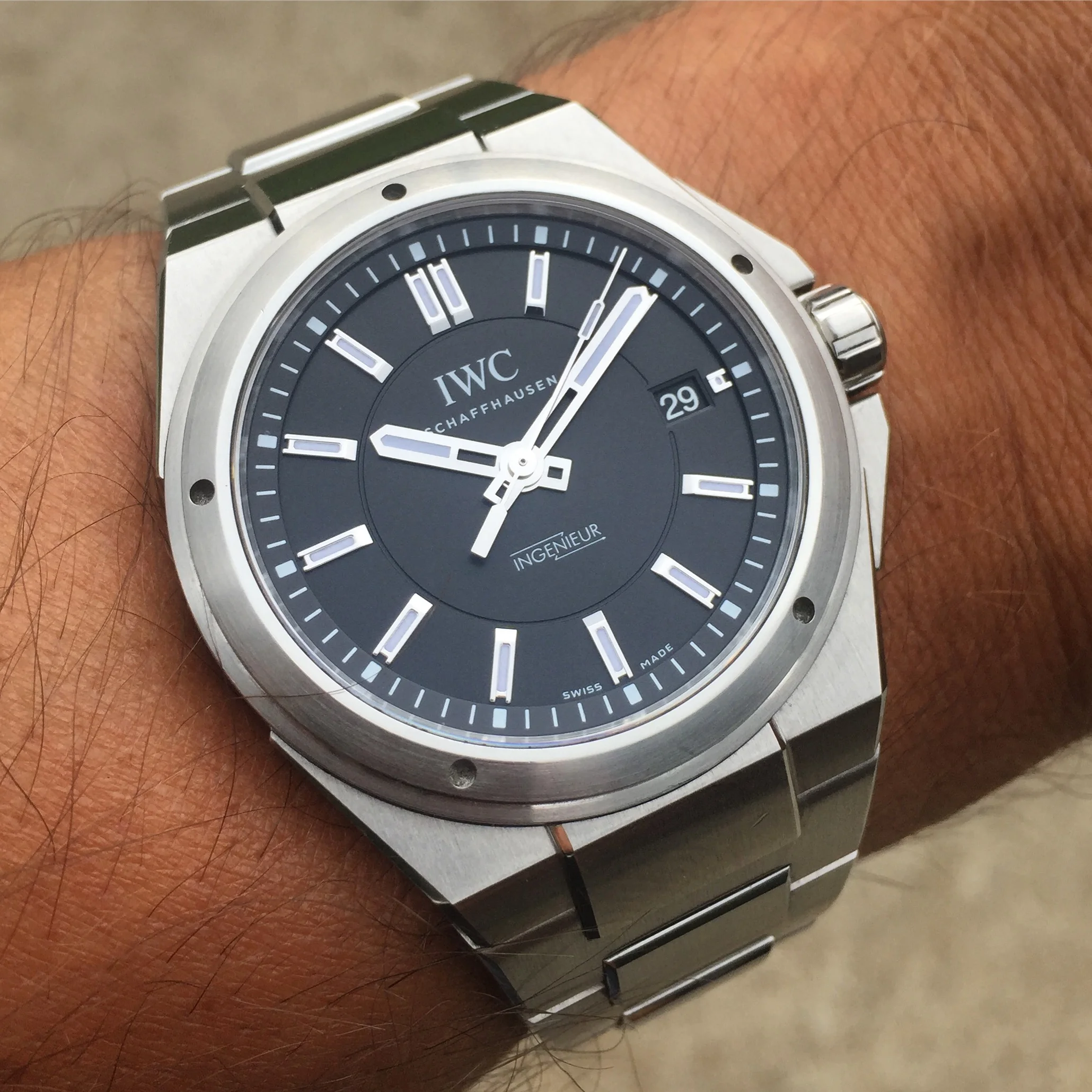 #SOLD 2016 IWC Ingenieur 3239 Box and Papers