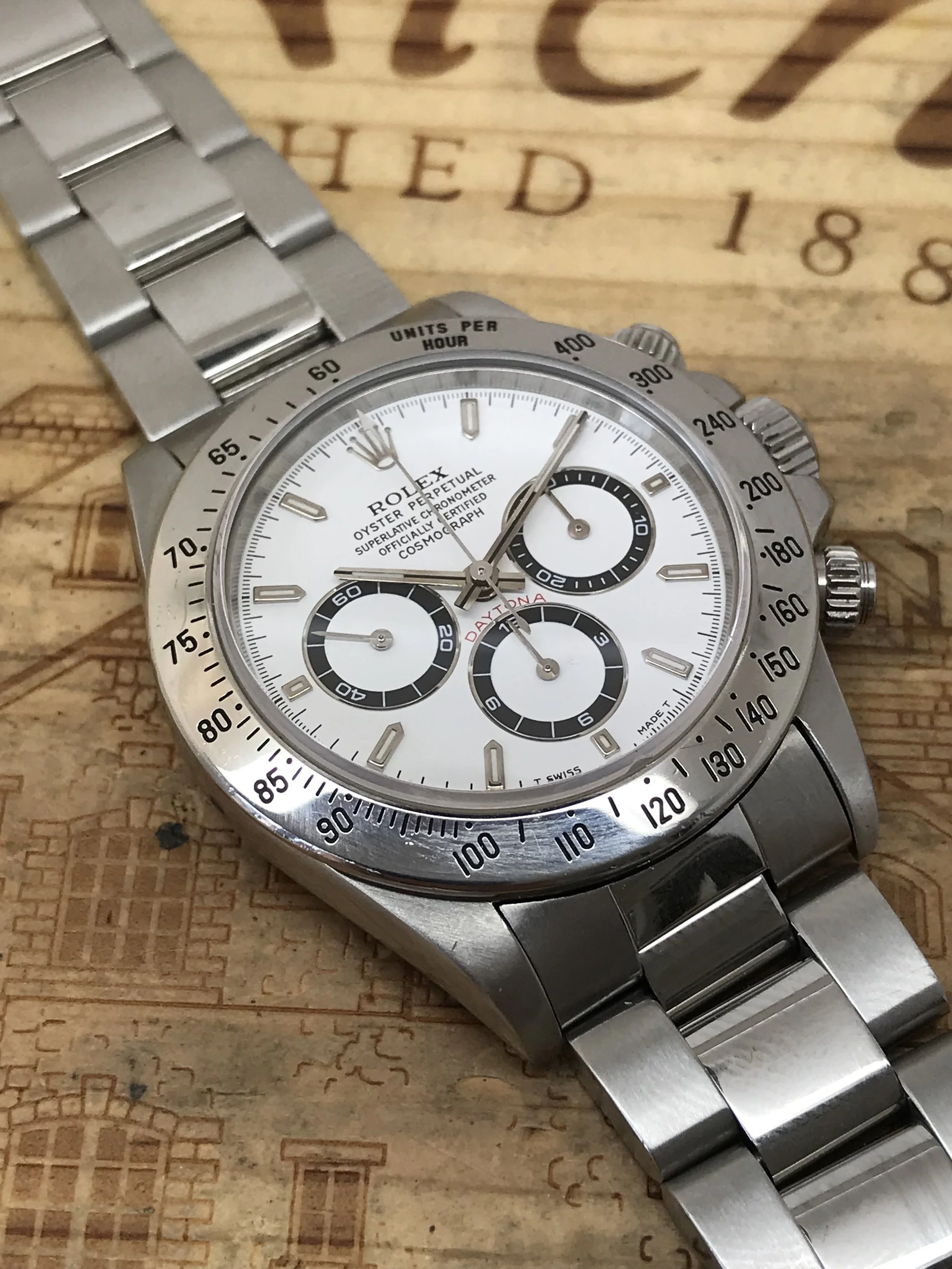 #SOLD Rolex Daytona Zenith 16520 T series