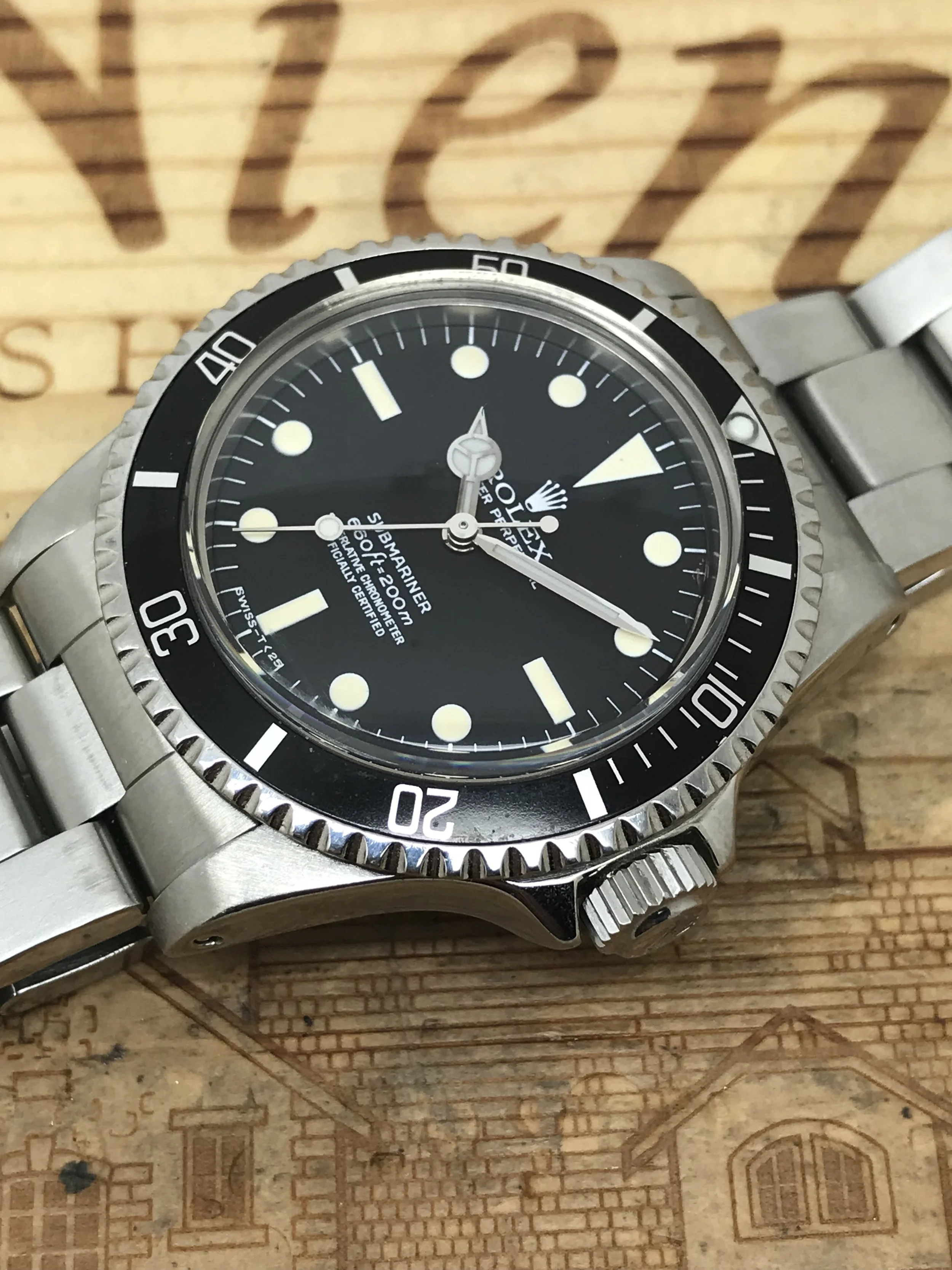 #SOLD 1961 Rolex Submariner 5512 PCG