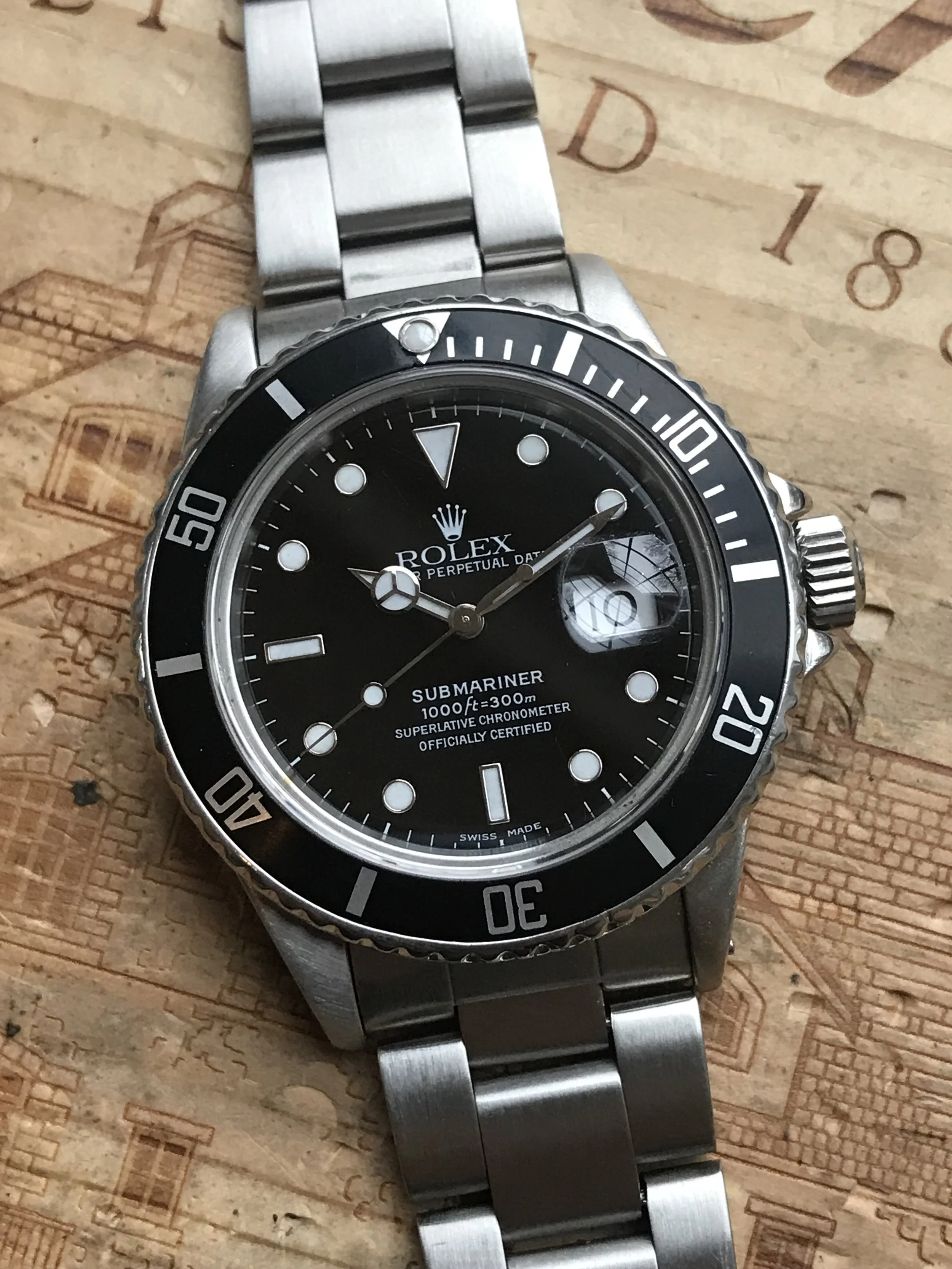 #SOLD 1984 Rolex Submariner 16800