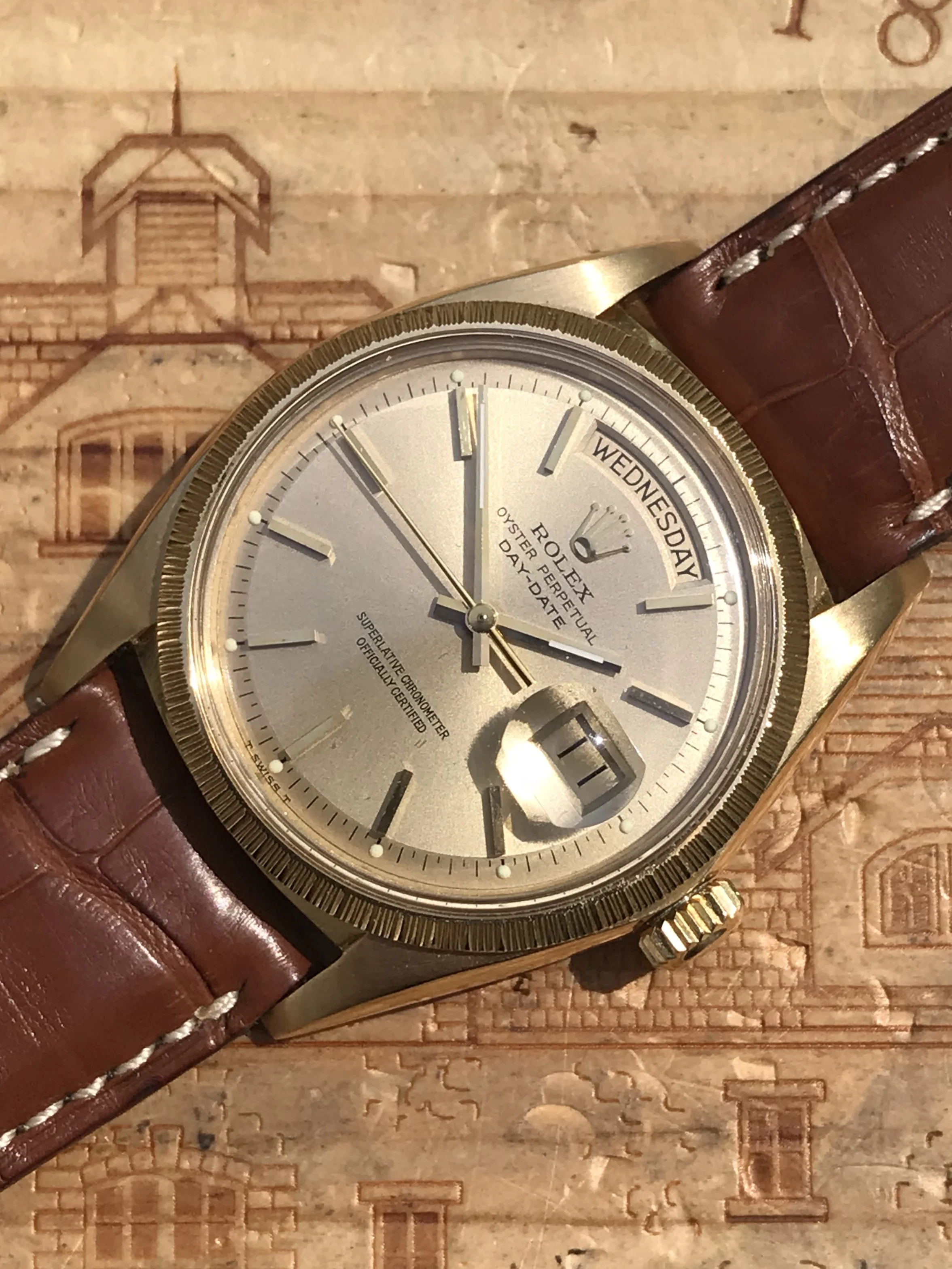 #SOLD Rolex Day-Date 1807 Bark Bezel 