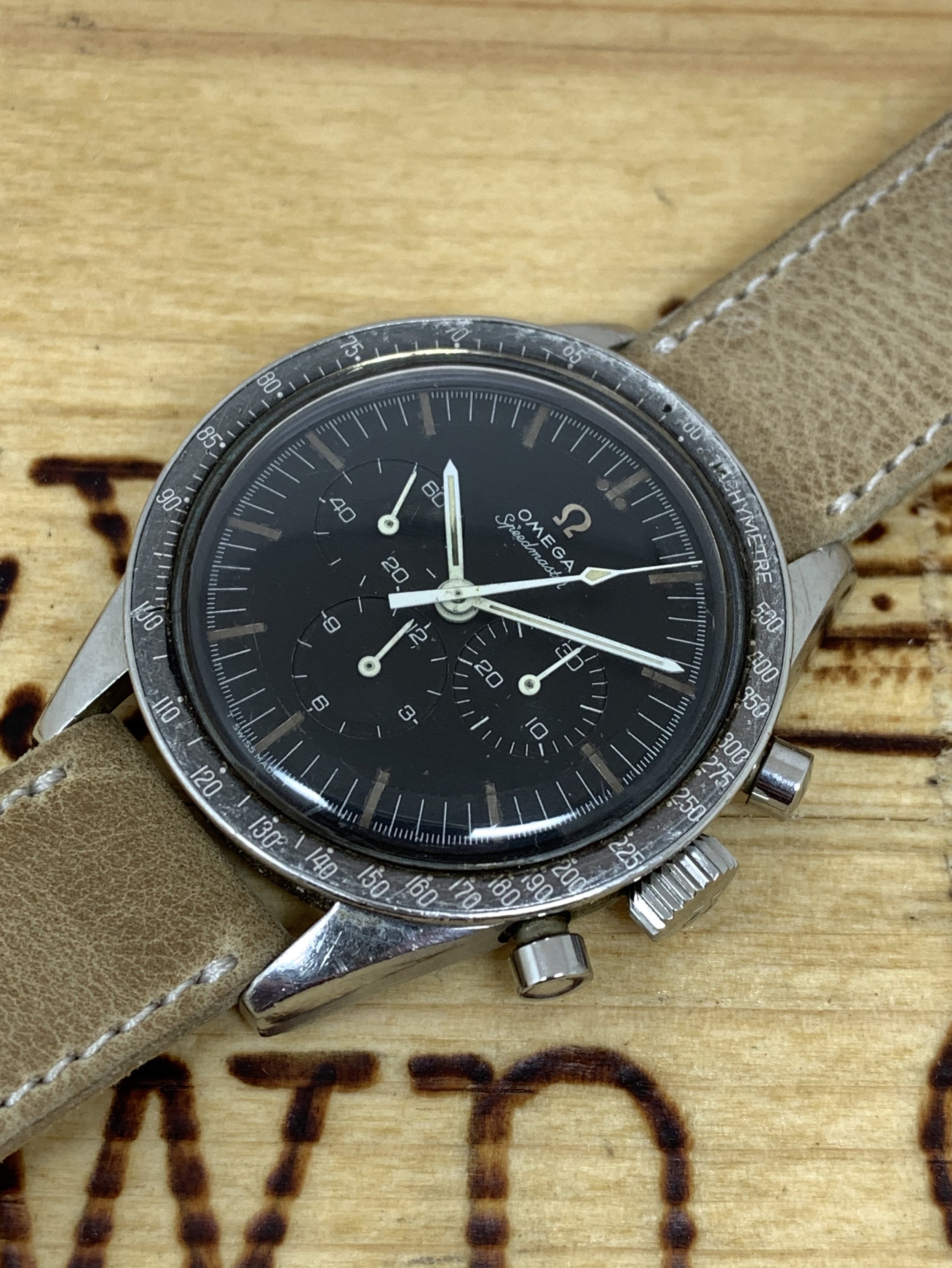 #SOLD 1964 Omega Speed Master Pre Professional "Ed White" 105.003