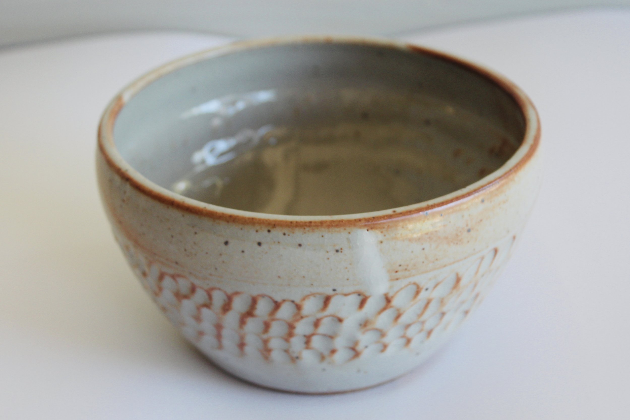 Bowl: Shino on White Clay