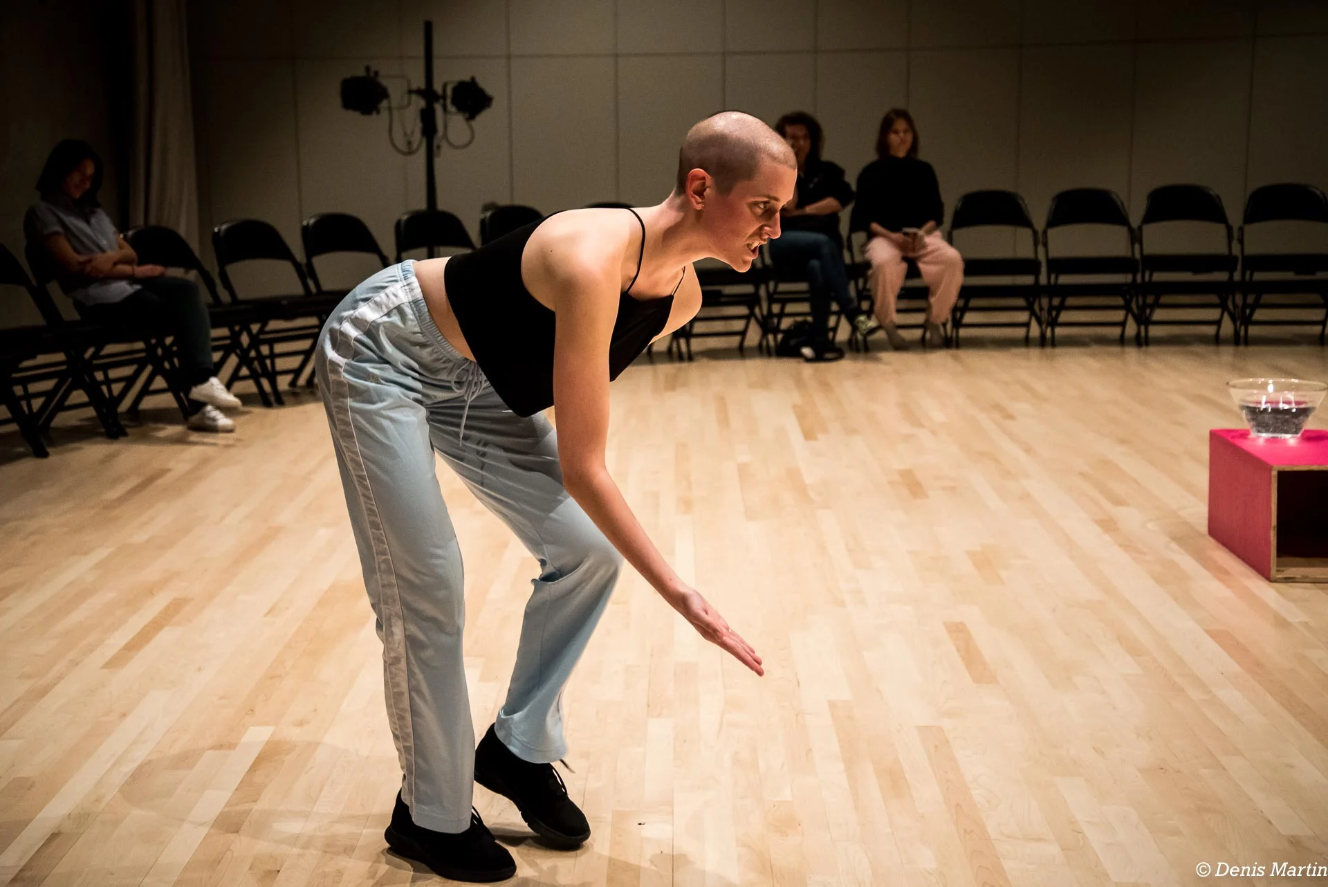 Dress Rehearsal at Tangente Danse, 2017. Photo: Denis Martin