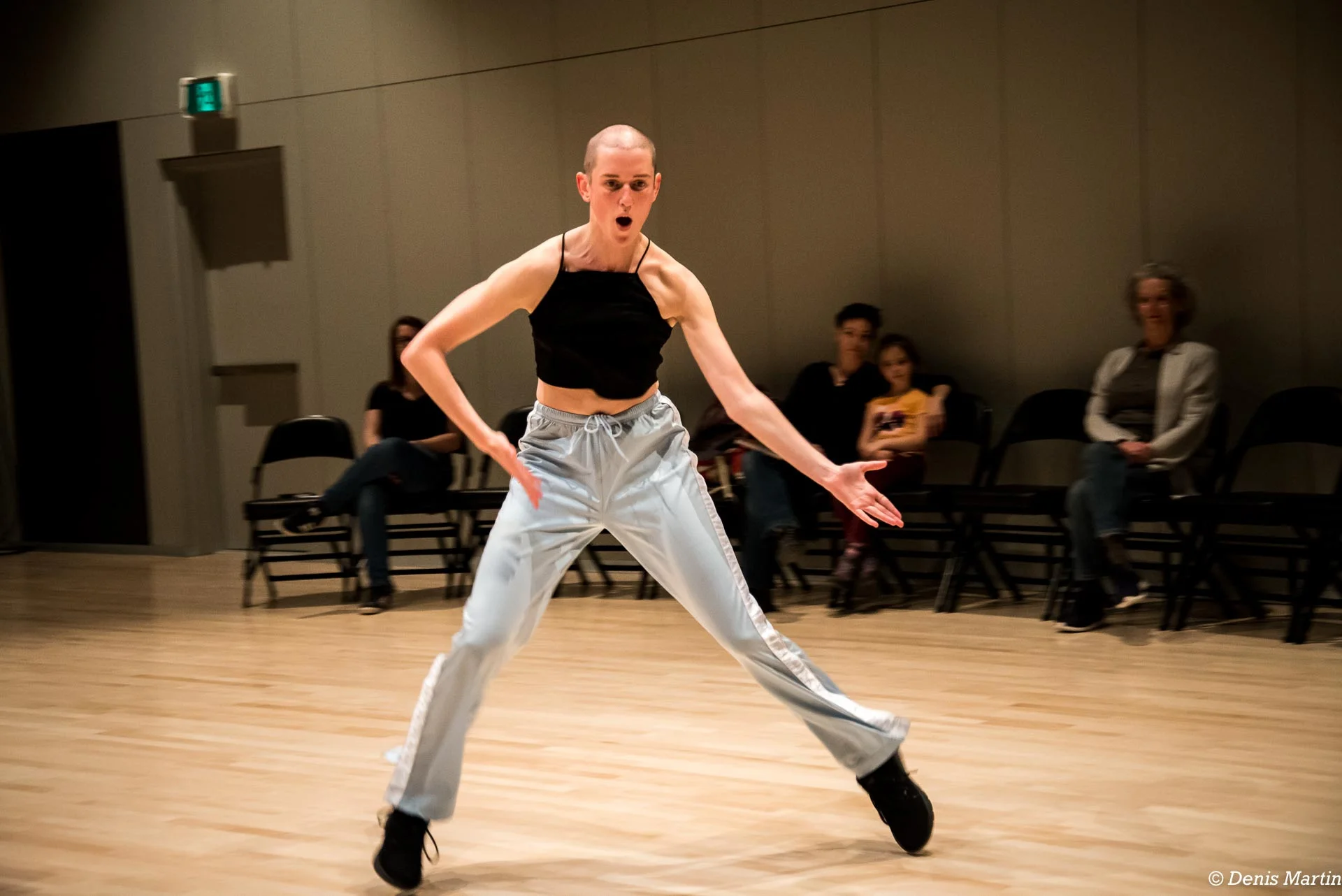 Dress Rehearsal at Tangente Danse, 2017. Photo: Denis Martin