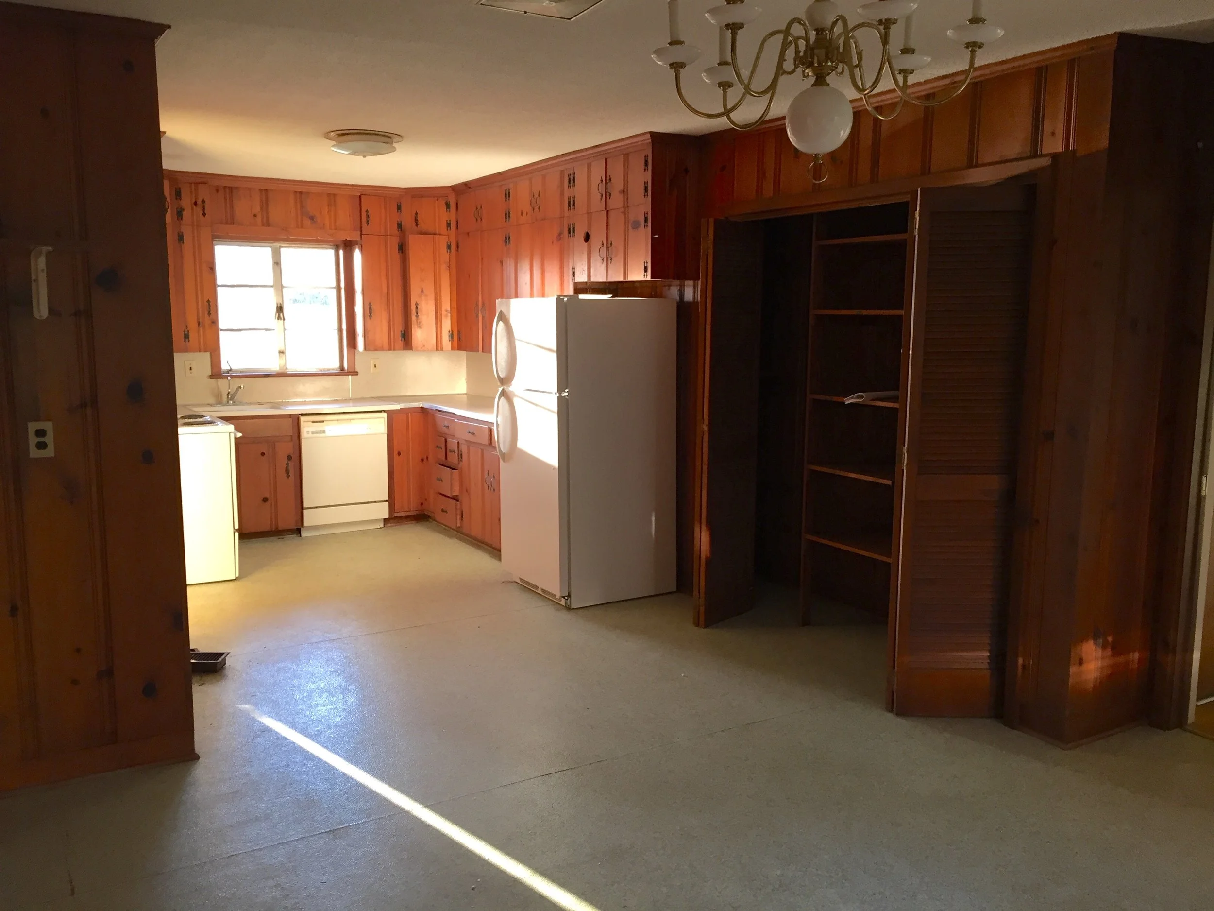 Kitchen before