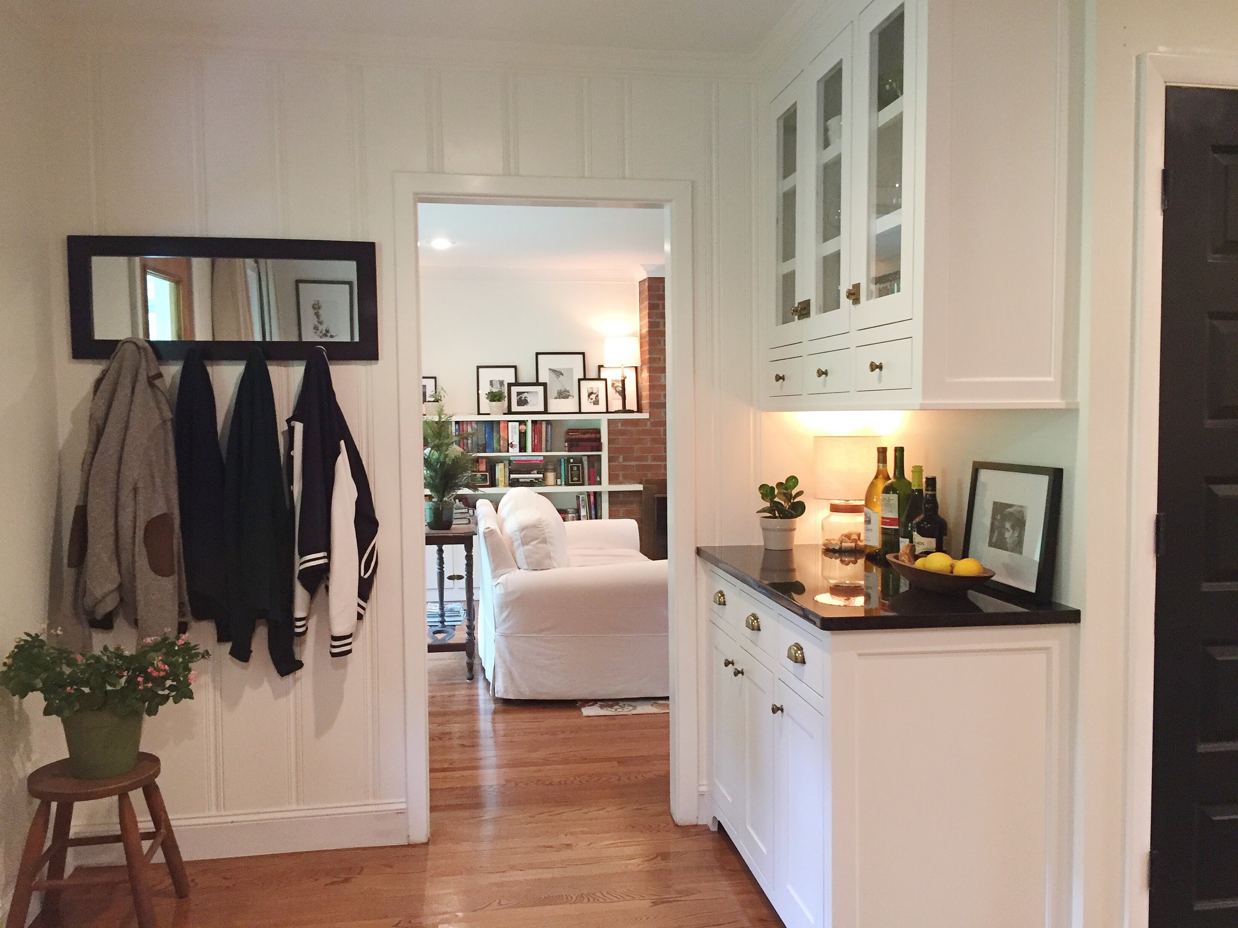 Kitchen/laundry nook after