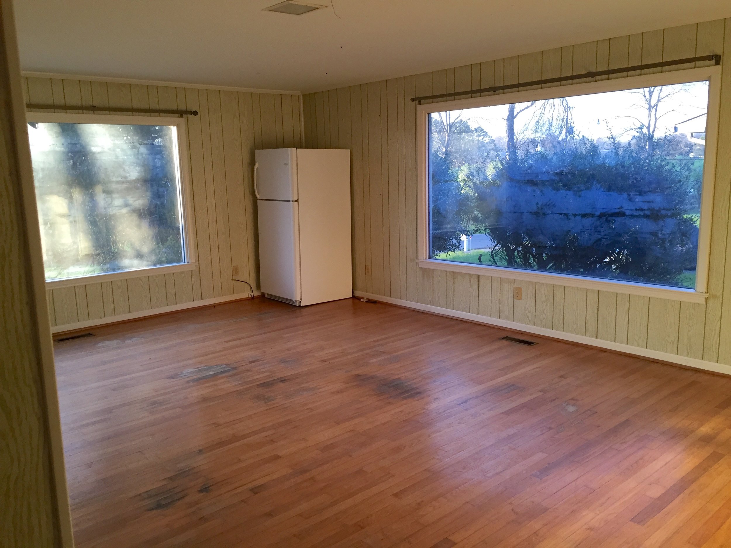 Master bedroom before
