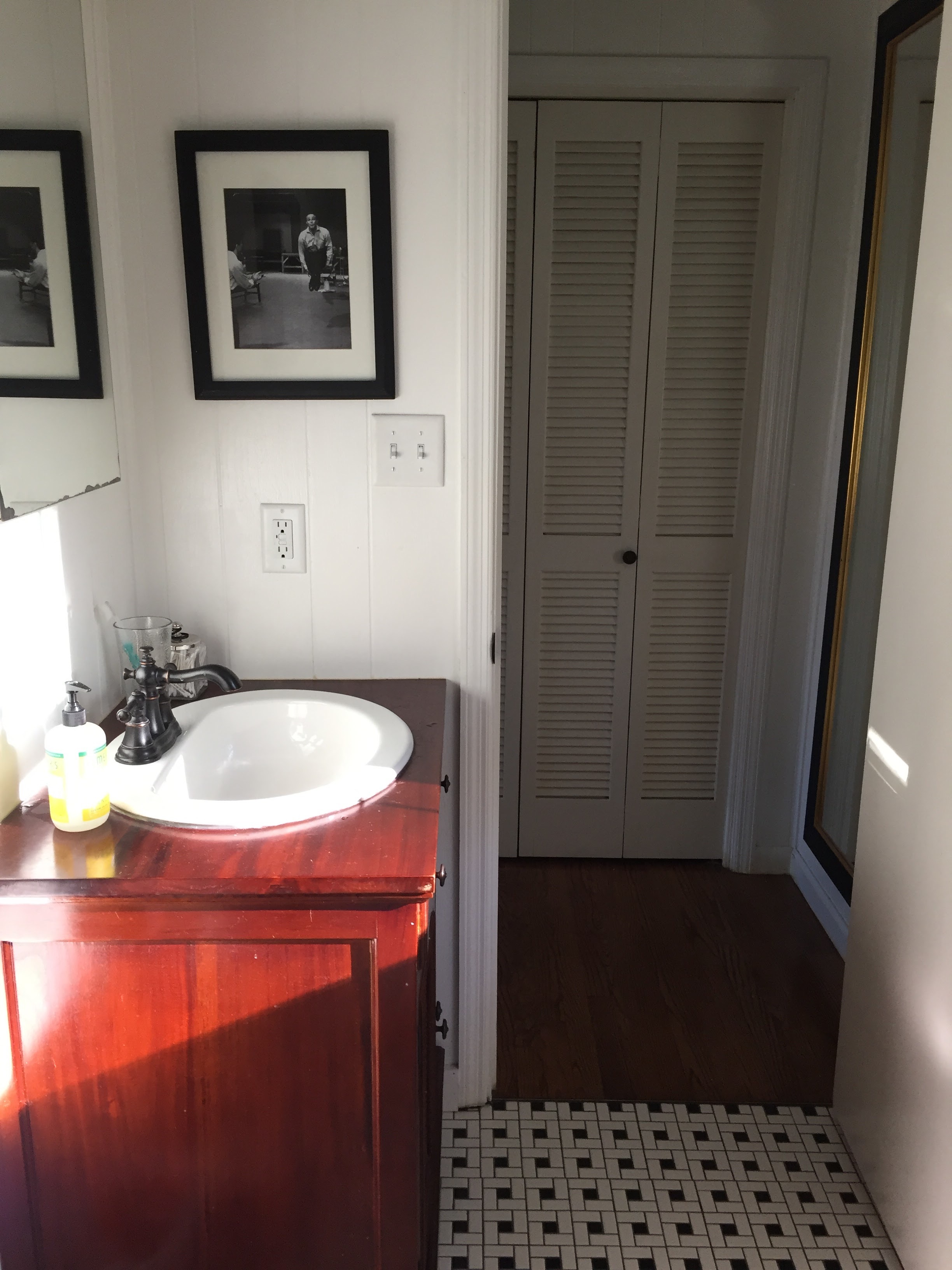 Master bath after