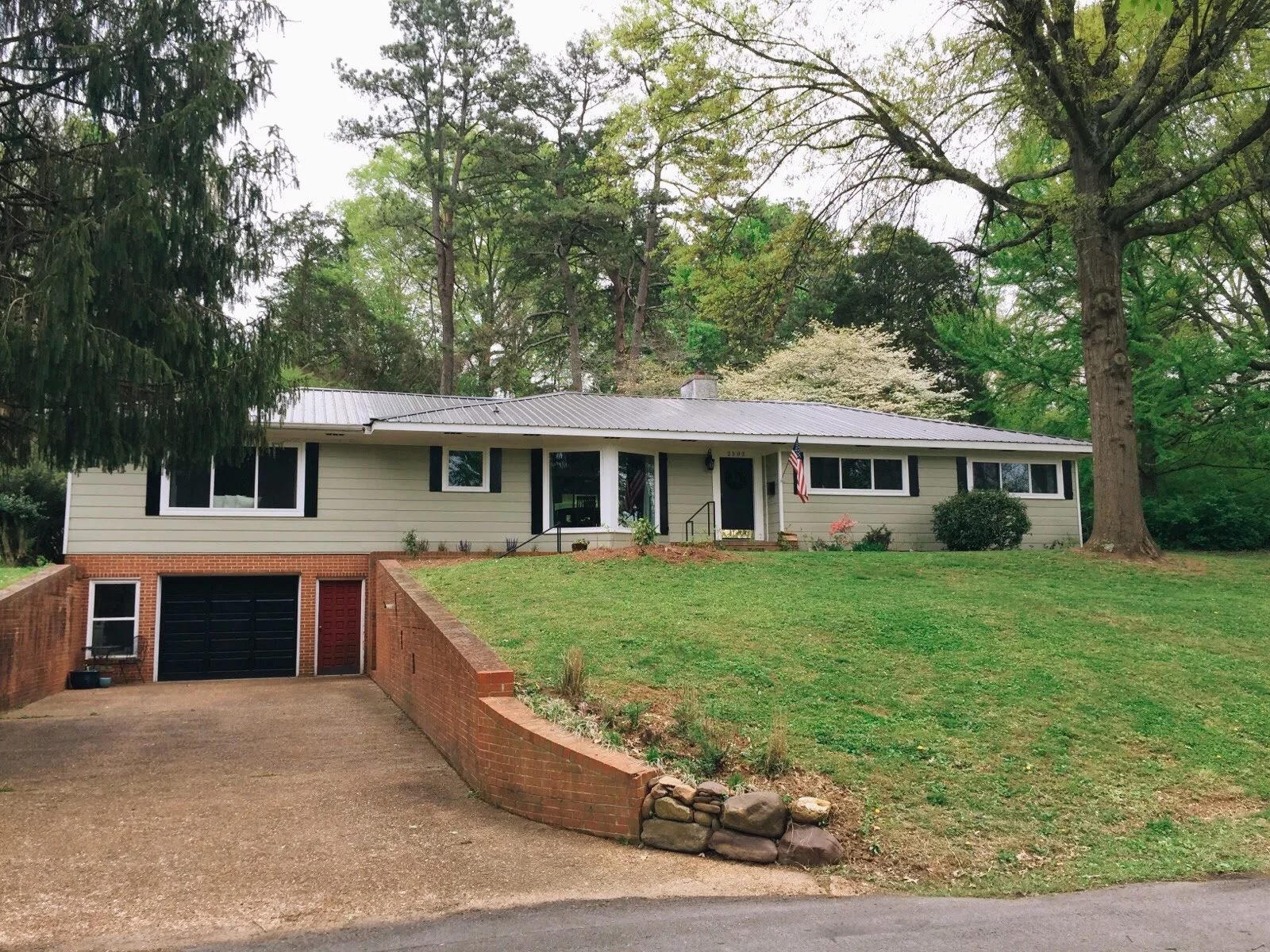 Exterior after