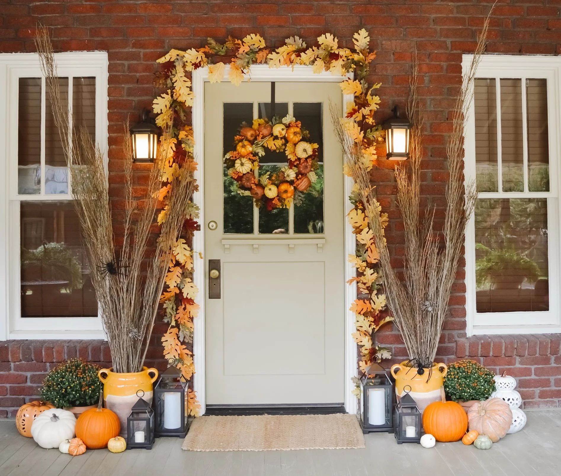 Our Fall Front Porch Featuring Pottery Barn — The Property Lovers