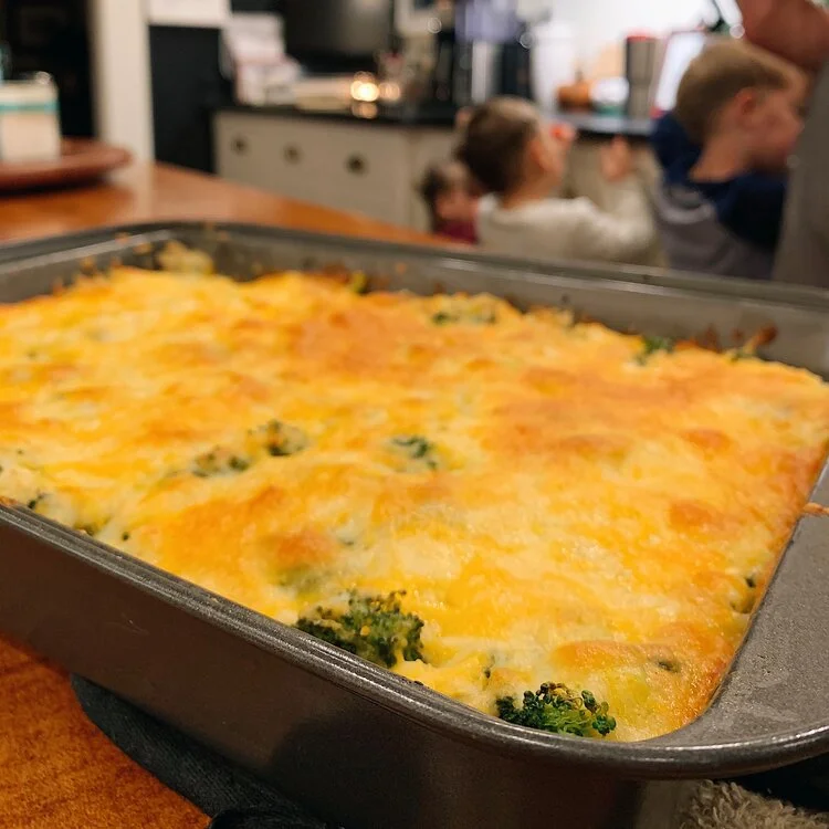 An Easy Cheesy Rice Casserole The Whole Family Will Love