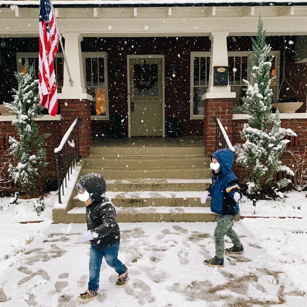 The First Snow Day of the Year