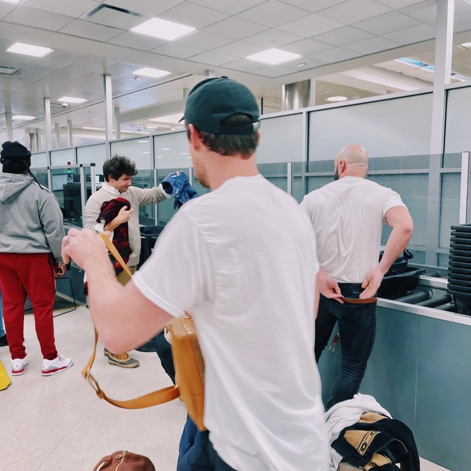 A Conversation at the Airport