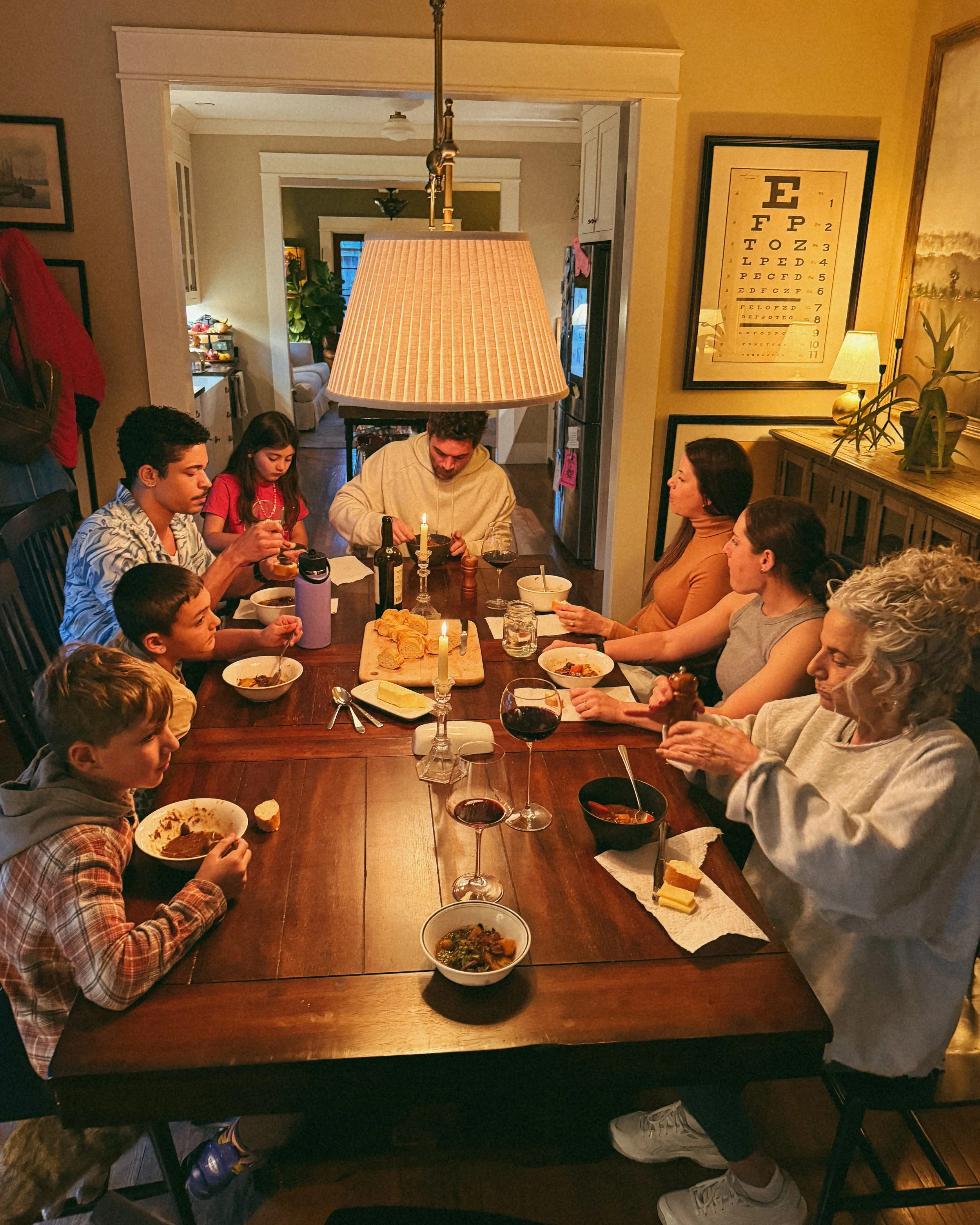 What a Family Dinner Party Made Me Realize