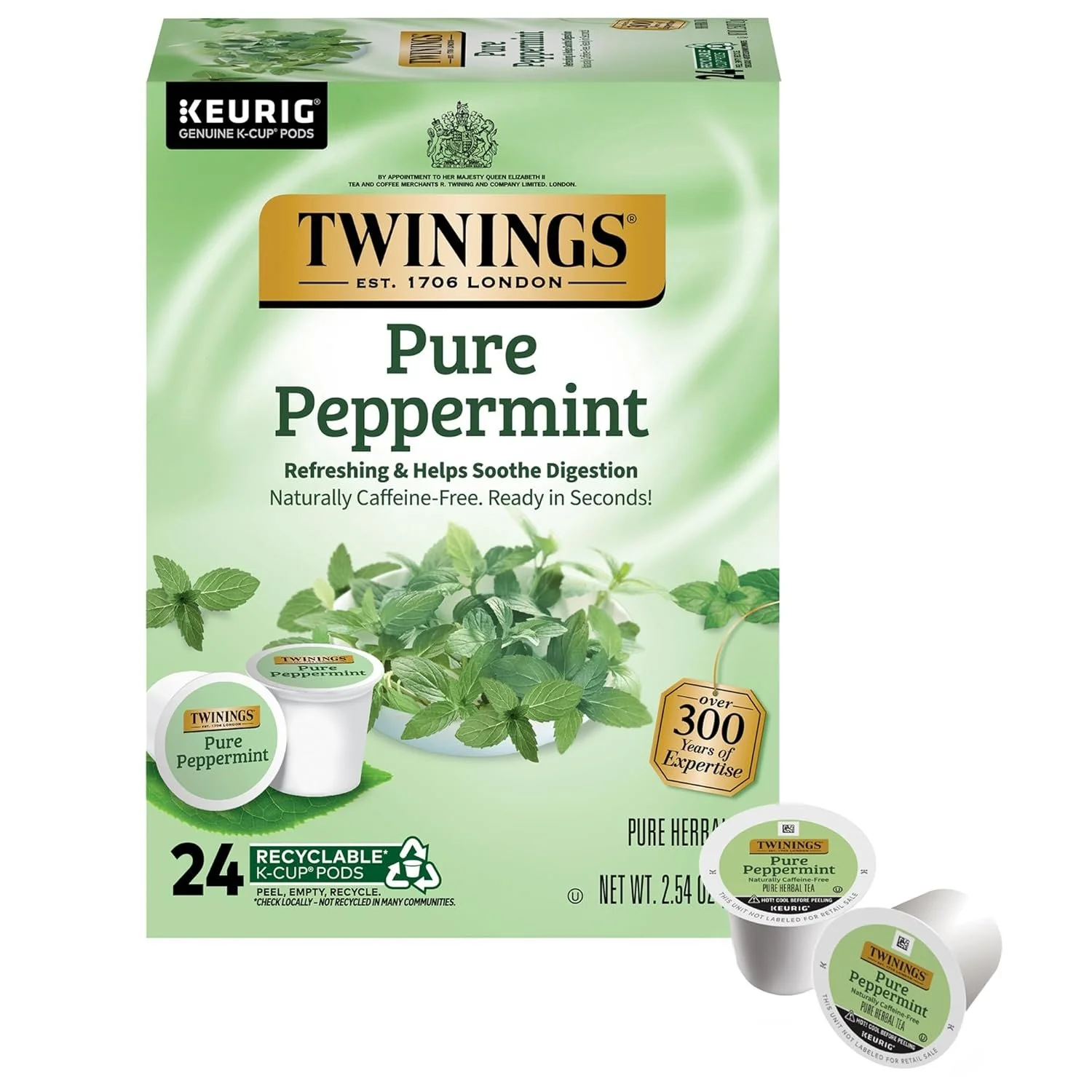 Twinings Pure Peppermint K-Cup Pods