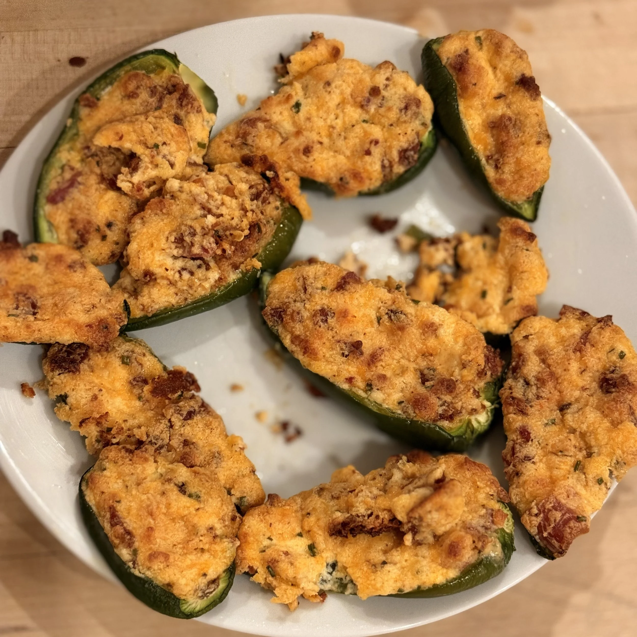 Bacon Cheddar Jalapeño Poppers