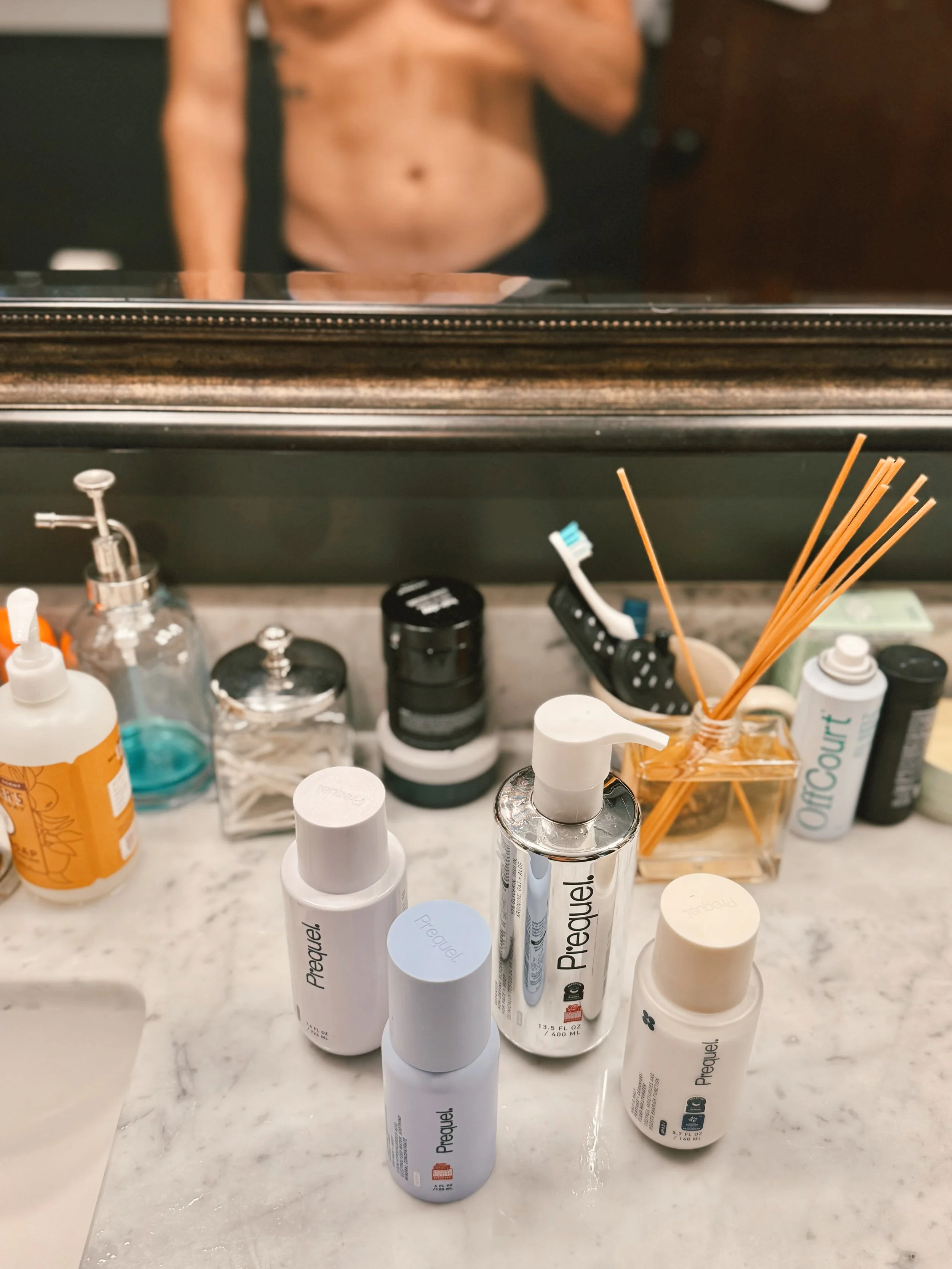 My Updated Skincare Routine Using Prequel