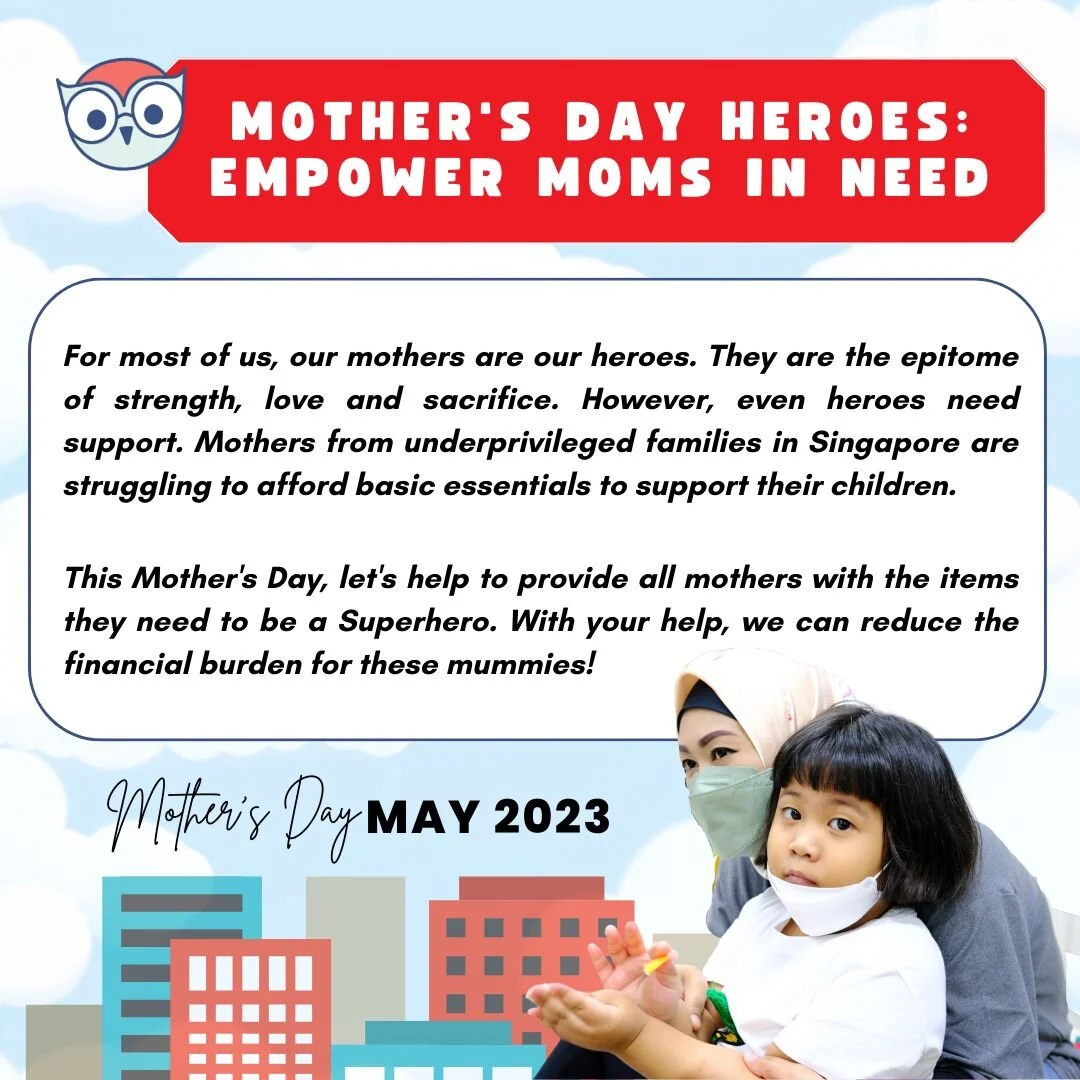 This Mother's Day, let's celebrate the unsung heroes who sacrifice everything to make sure their families have a better tomorrow. Let's honor the mothers who face adversity with grace, courage, and unwavering love. With your support, we can empower m