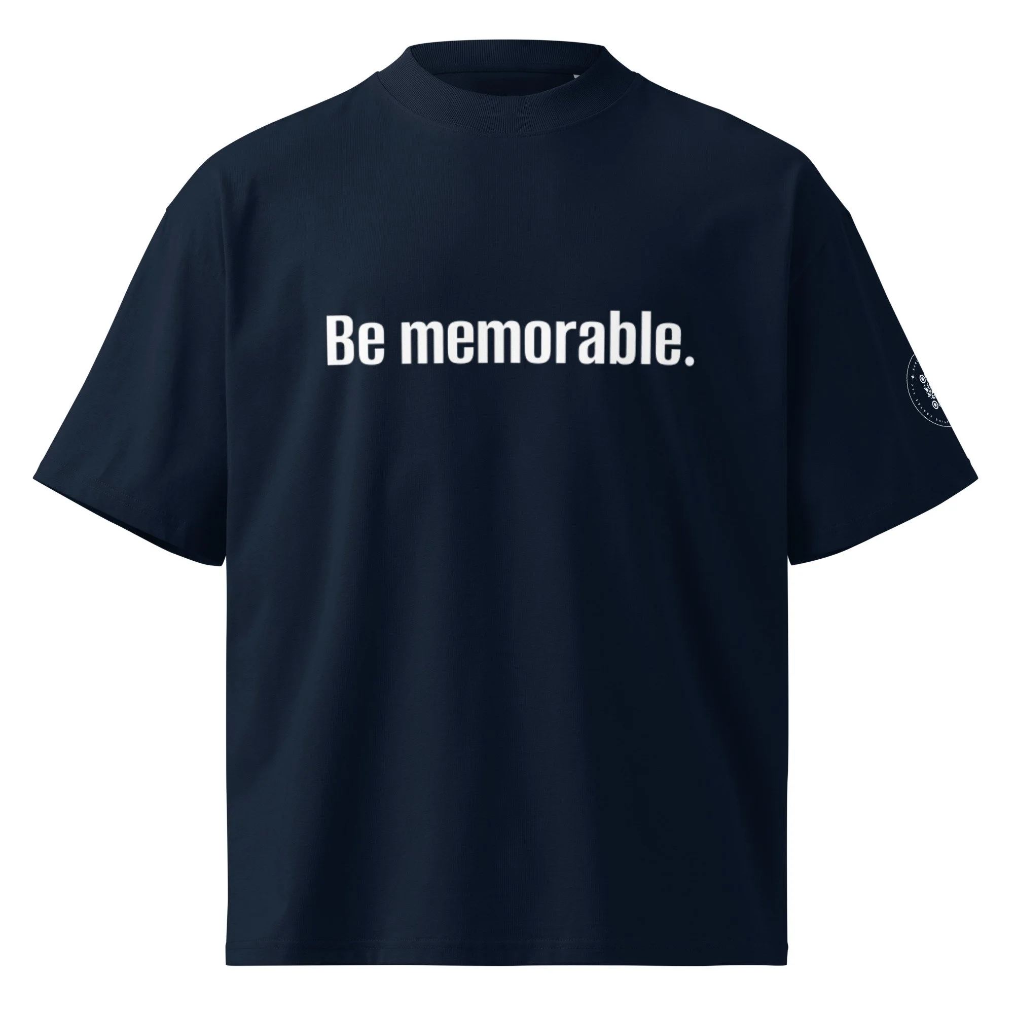 unisex-organic-oversized-high-neck-t-shirt-french-navy-front-692d00465aa6b.jpg