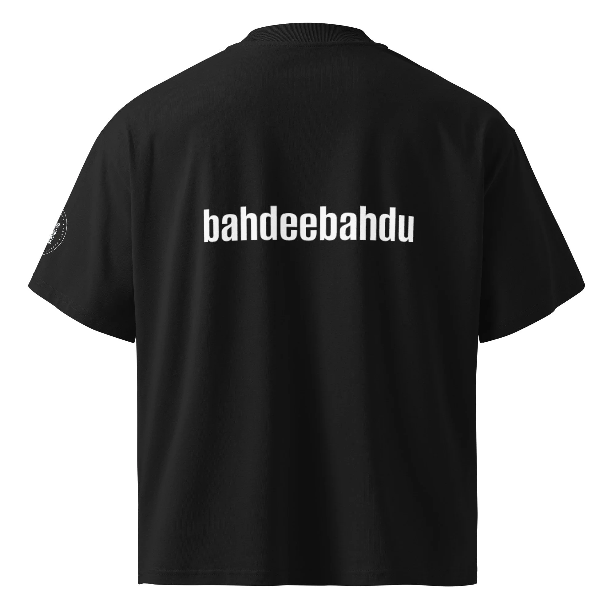 unisex-organic-oversized-high-neck-t-shirt-black-back-692d00465cab3.jpg
