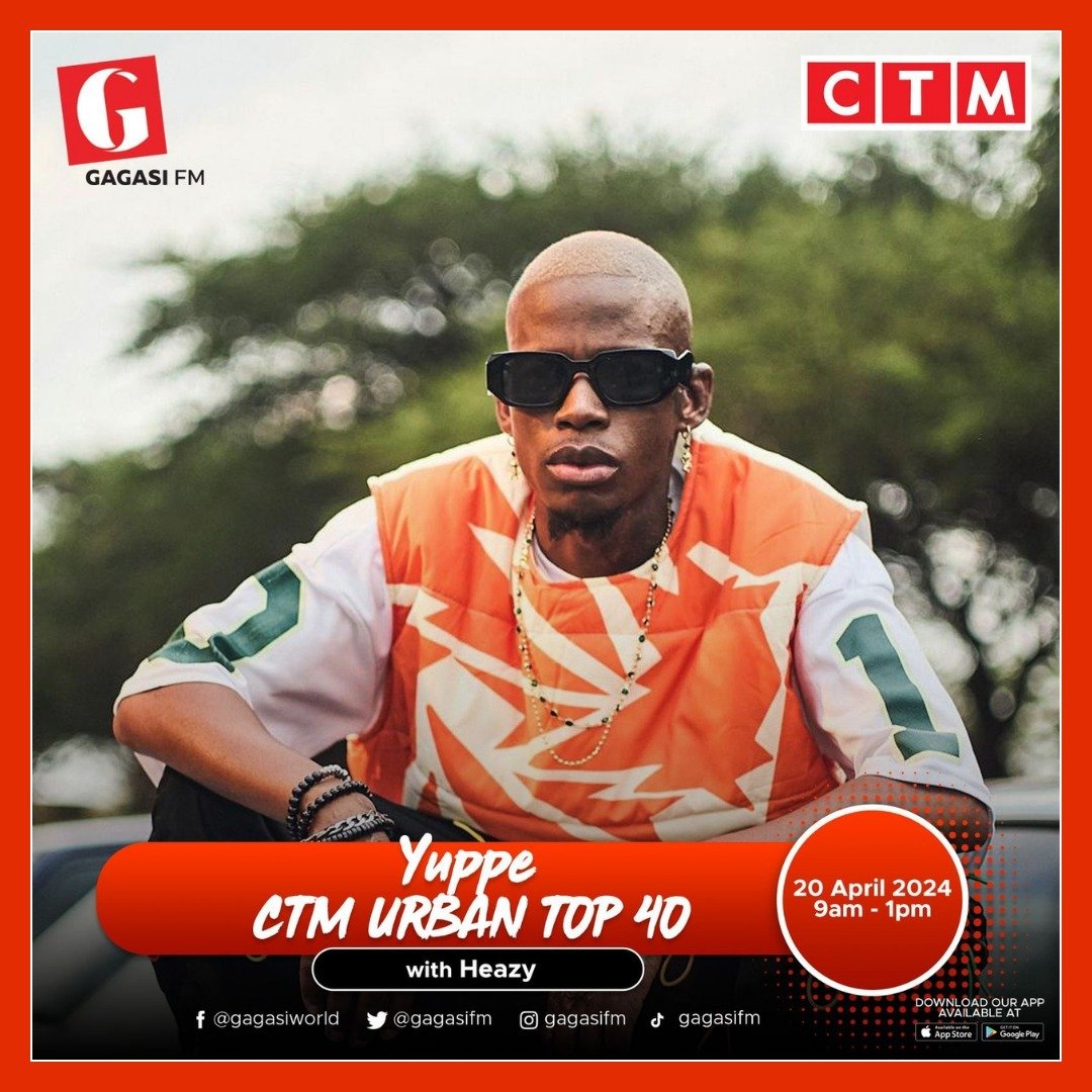 Don't miss @yuppeyeager live on the @gagasifm CTM Urban Top 40 tomorrow! 🔥

Powered by I Be Music on behalf of @warnermusicafrica 💫