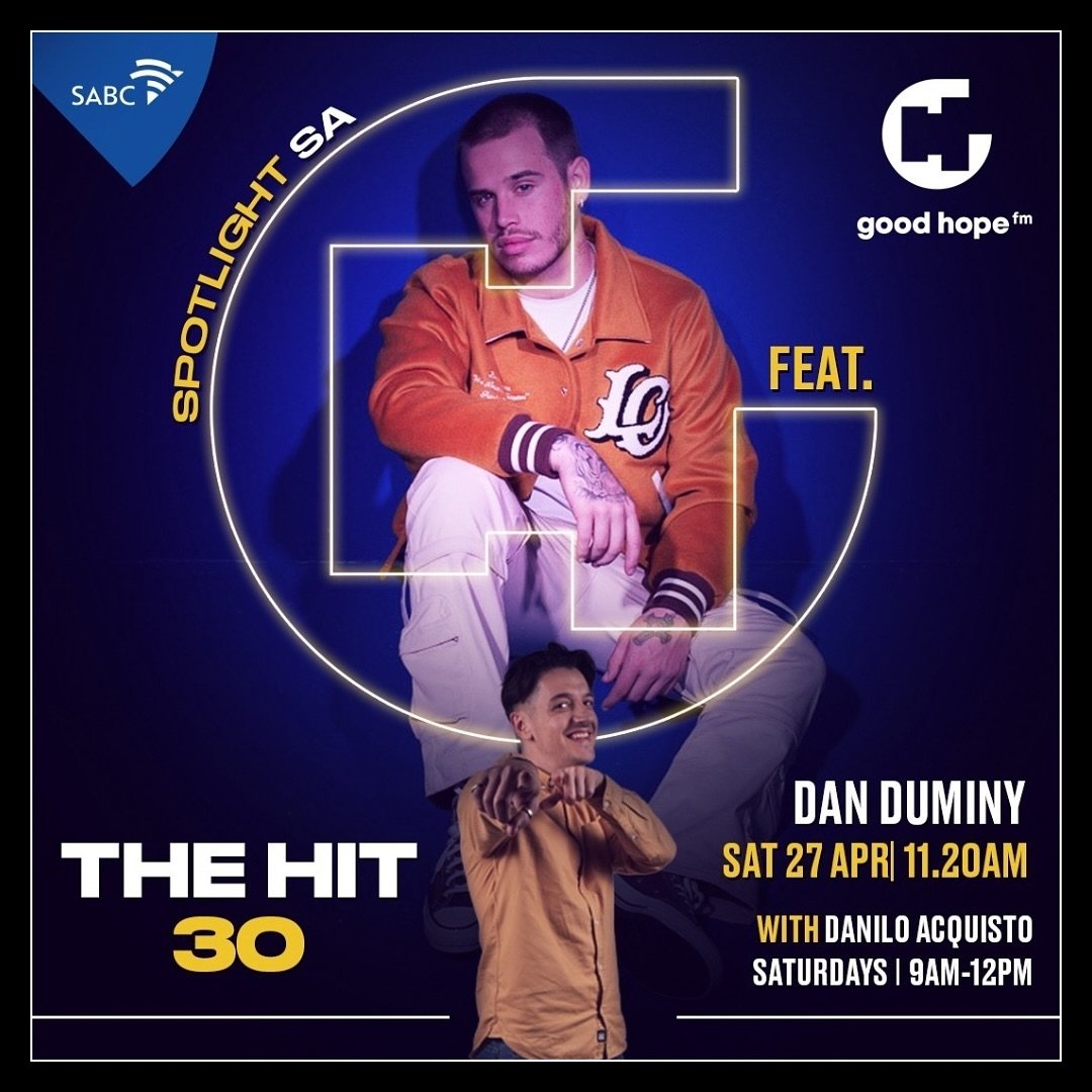 Don&rsquo;t miss @realdanduminy on @goodhopefm this morning chatting about his new single, &lsquo;In My Head&rsquo; 🎶🔥 

Powered by I Be Music! 💫
