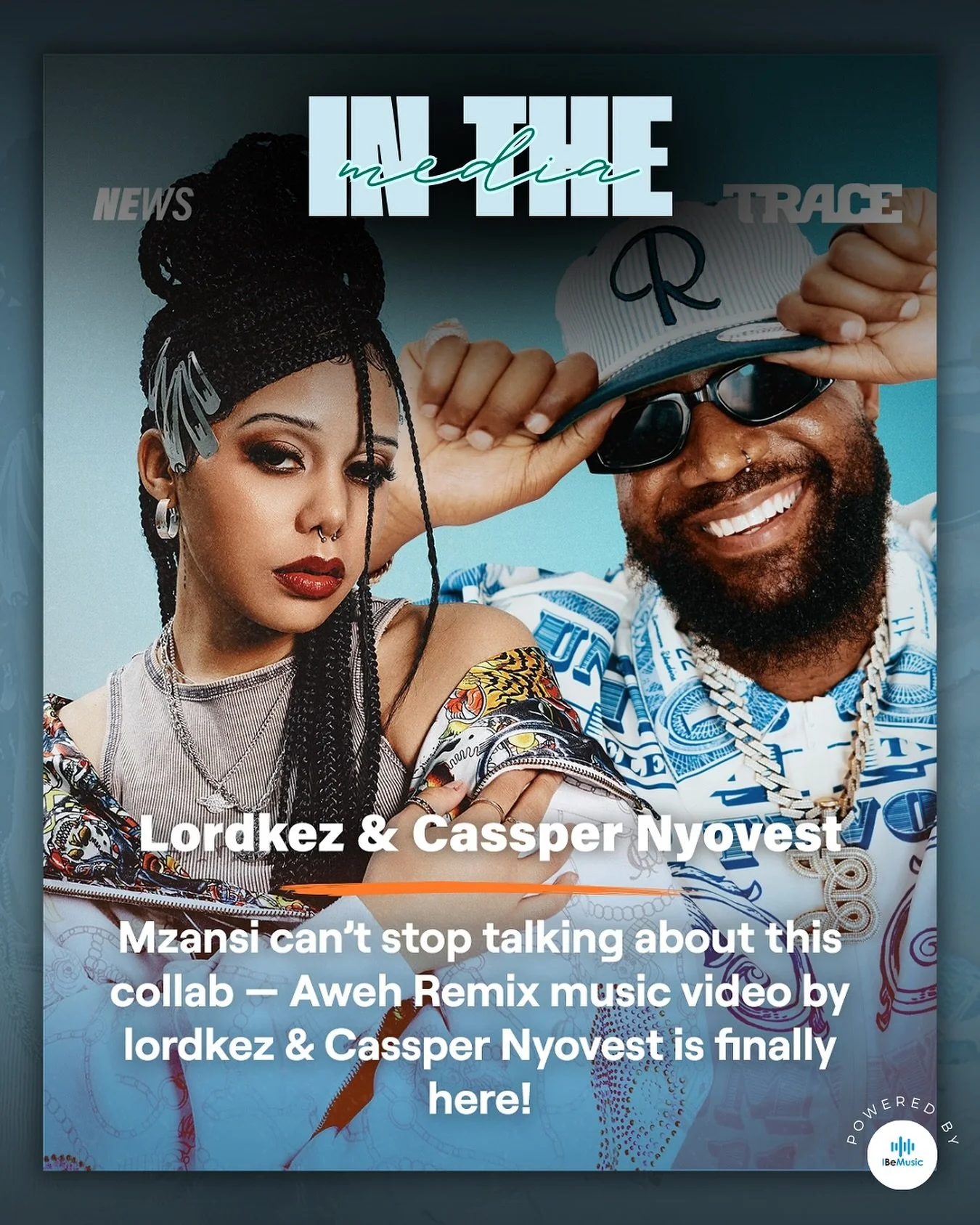 🔥 #InTheMedia - Mzansi is buzzing from the latest @lordkez x @casspernyovest collab for the Aweh [Remix] and the music video is out now! 

🎶 Hear the single on some of your favourite stations including @metrofmsa, @yfm, @5fm, @goodhopefm and more! 